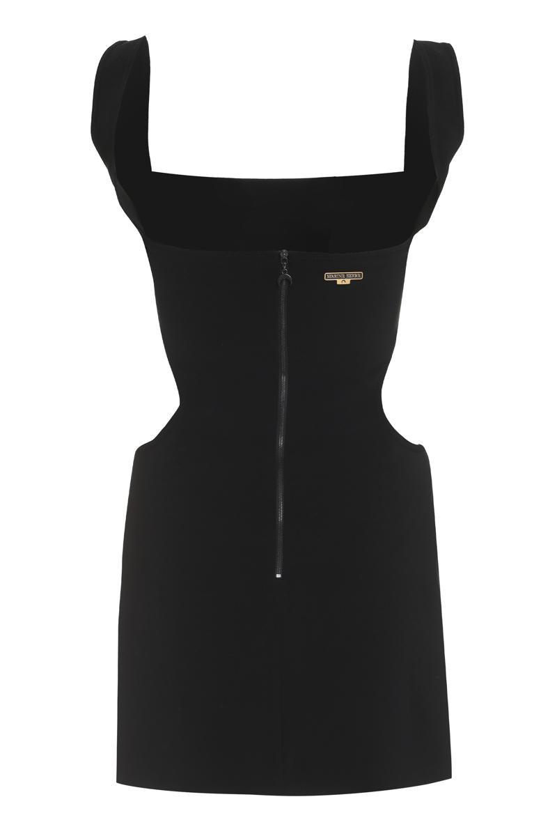 Marine Serre Cut-Out Detail Sweater Dress