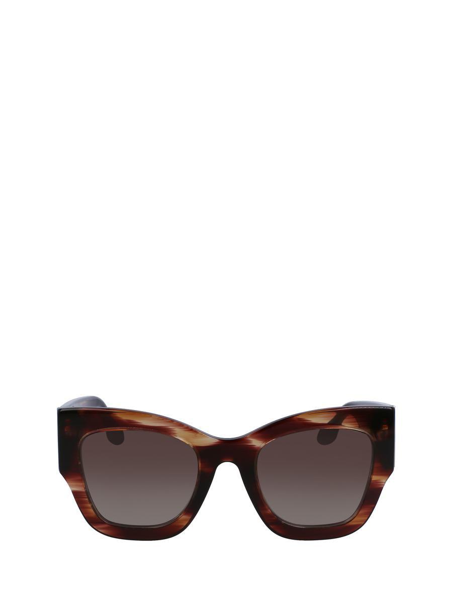 Vb652s Dark Brown Horn Sunglasses