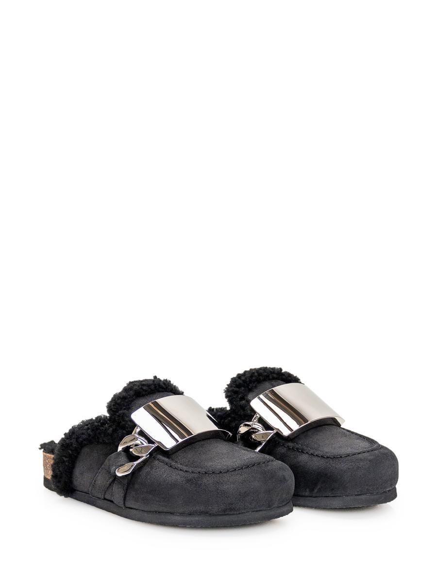 JW Anderson Shearling Mules