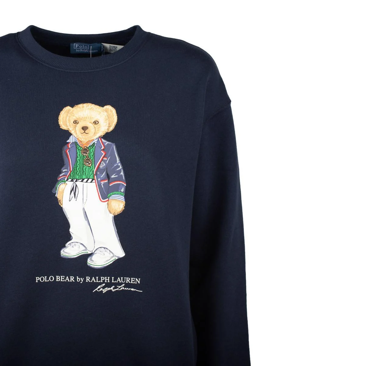 Ralph Lauren Sweatshirt Polo Bear Navy Blue Cruise