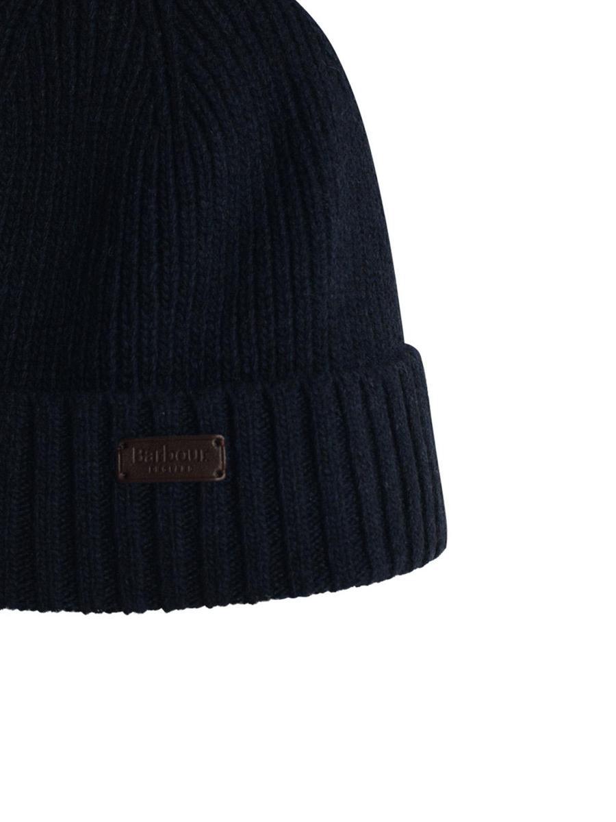 Barbour Blue Wool Carlton Beanie