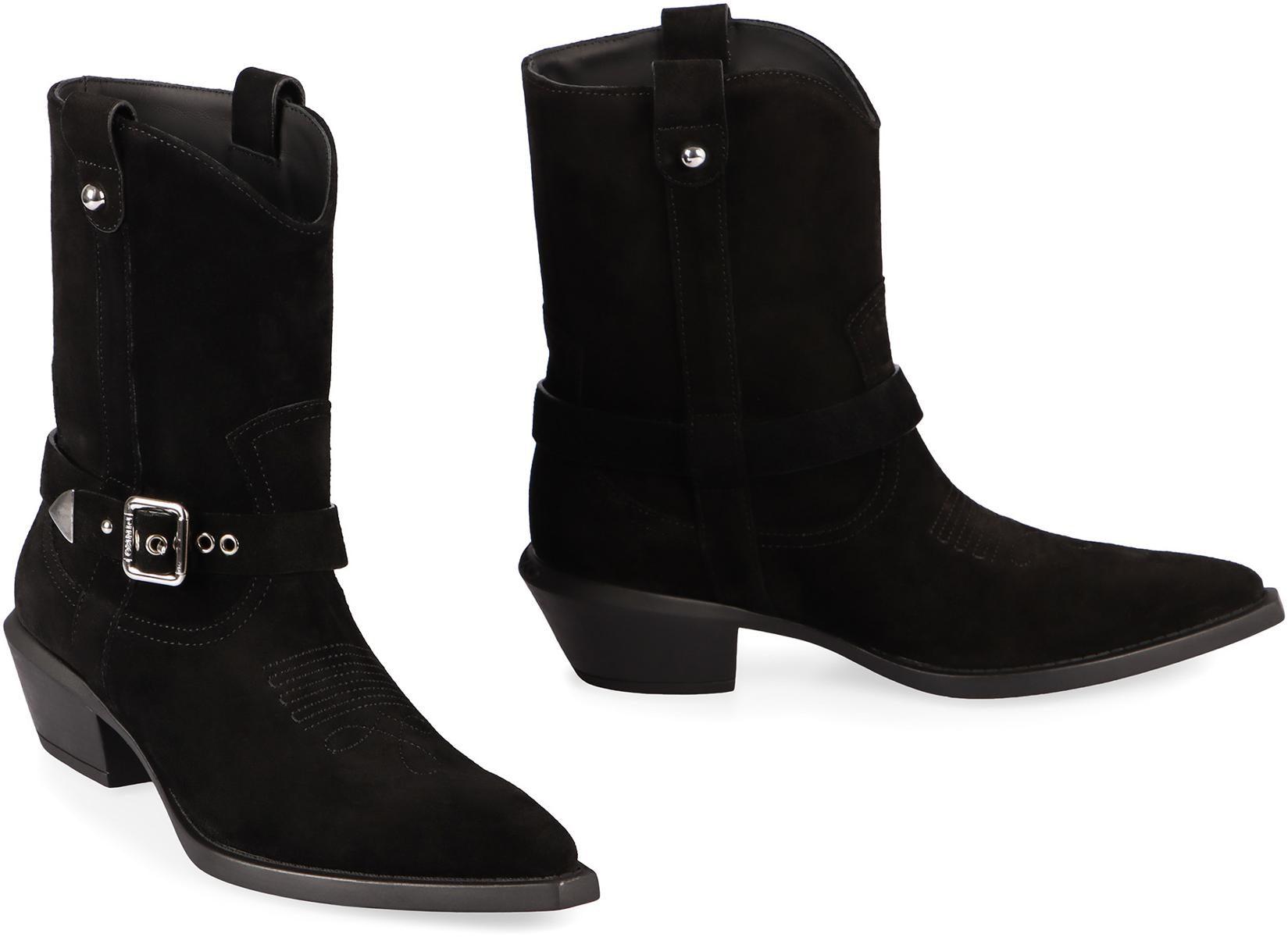 Pinko Western-Style Boots