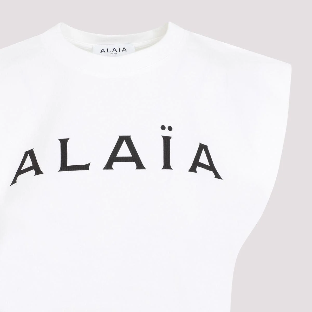 Alaïa Logo T-Shirt Clothing