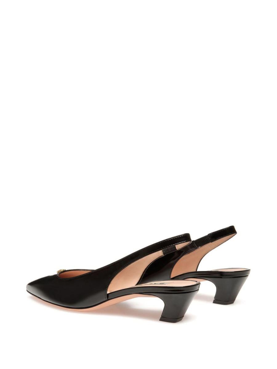 Sylt 45mm slingback leather pumps