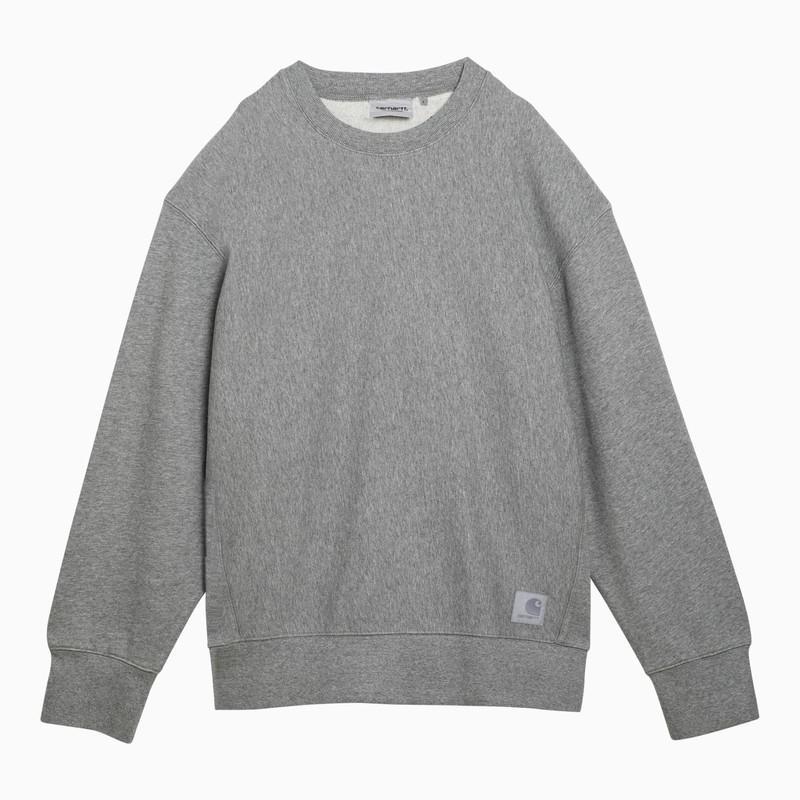 Carhartt Wip Grey Cotton Crew Neck Sweatshirt