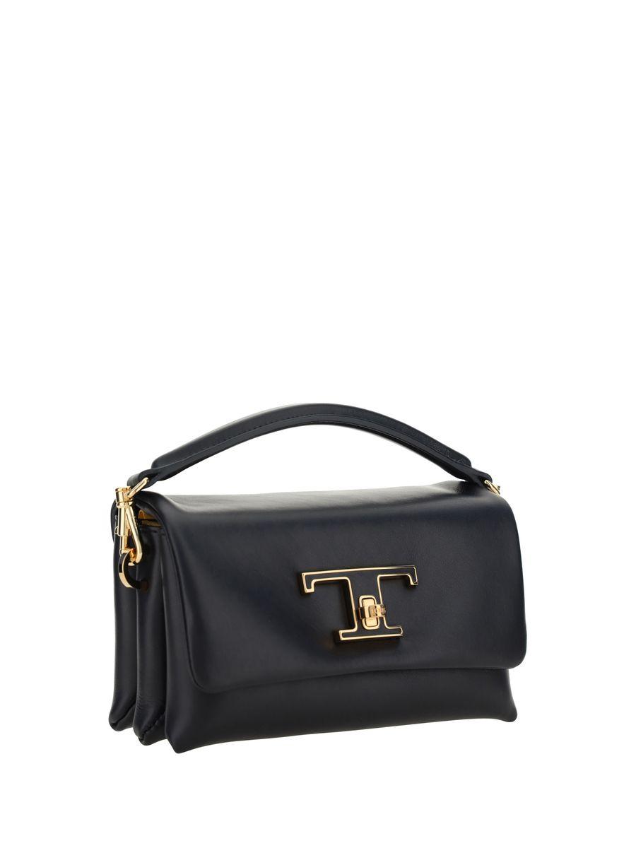 Tod's T Timeless Foldover Top Shoulder Bag