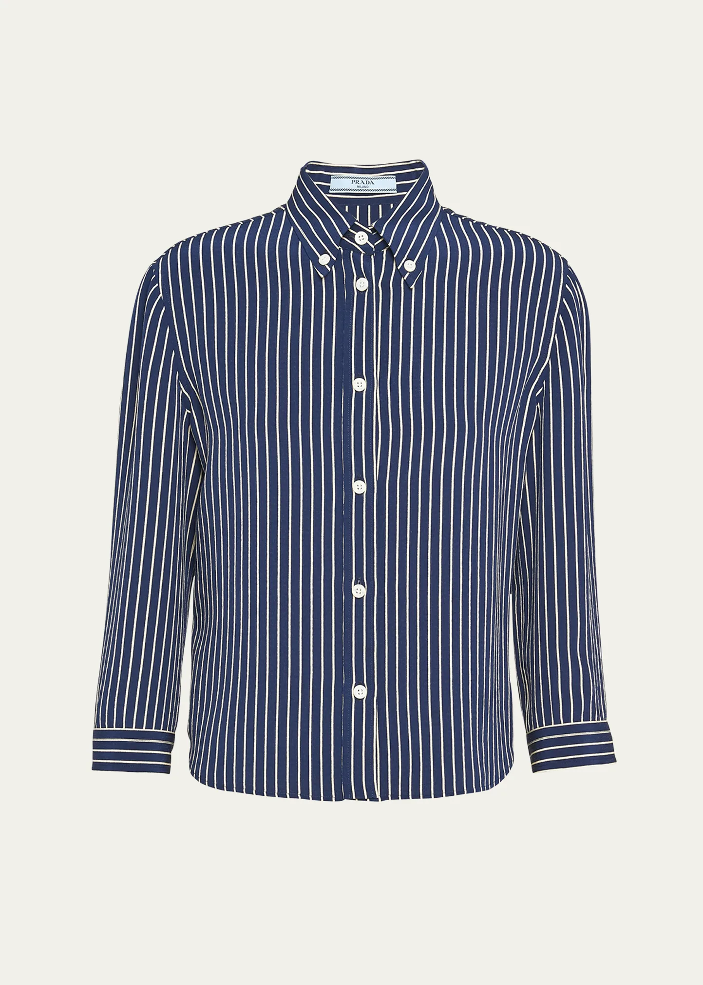 Marocain Stripe Button Down Shirt