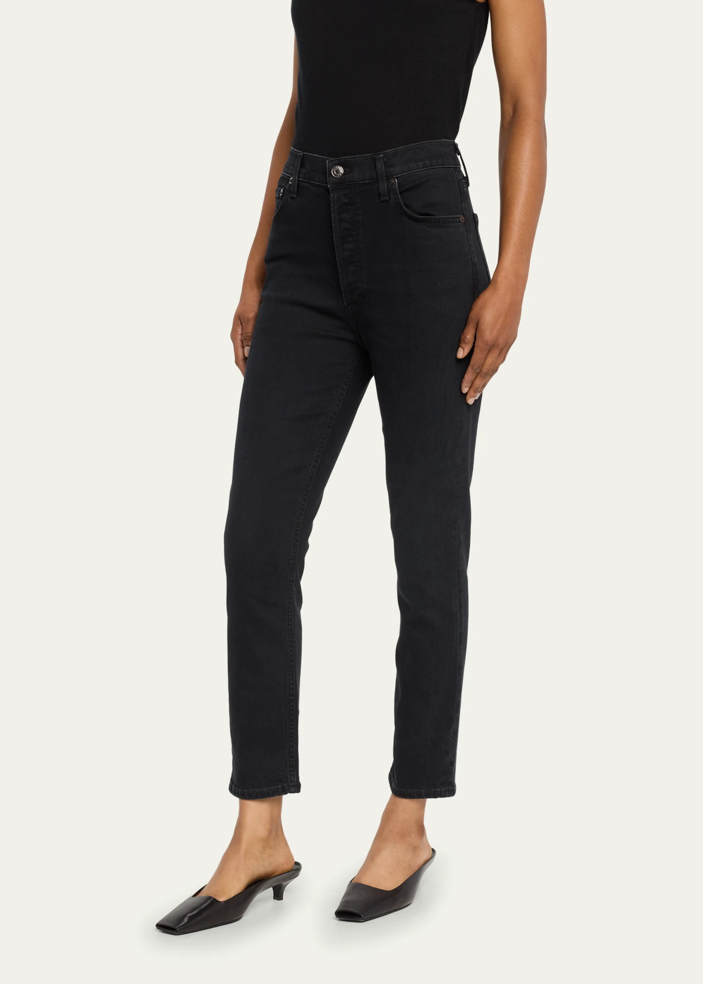 Nico High Rise Slim Cropped Jeans