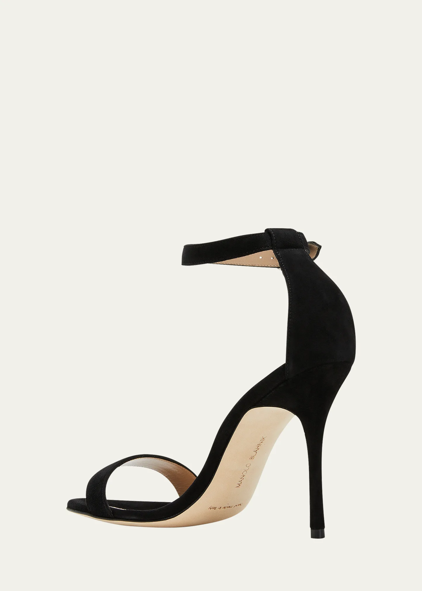 Chaos Suede Stiletto Sandals