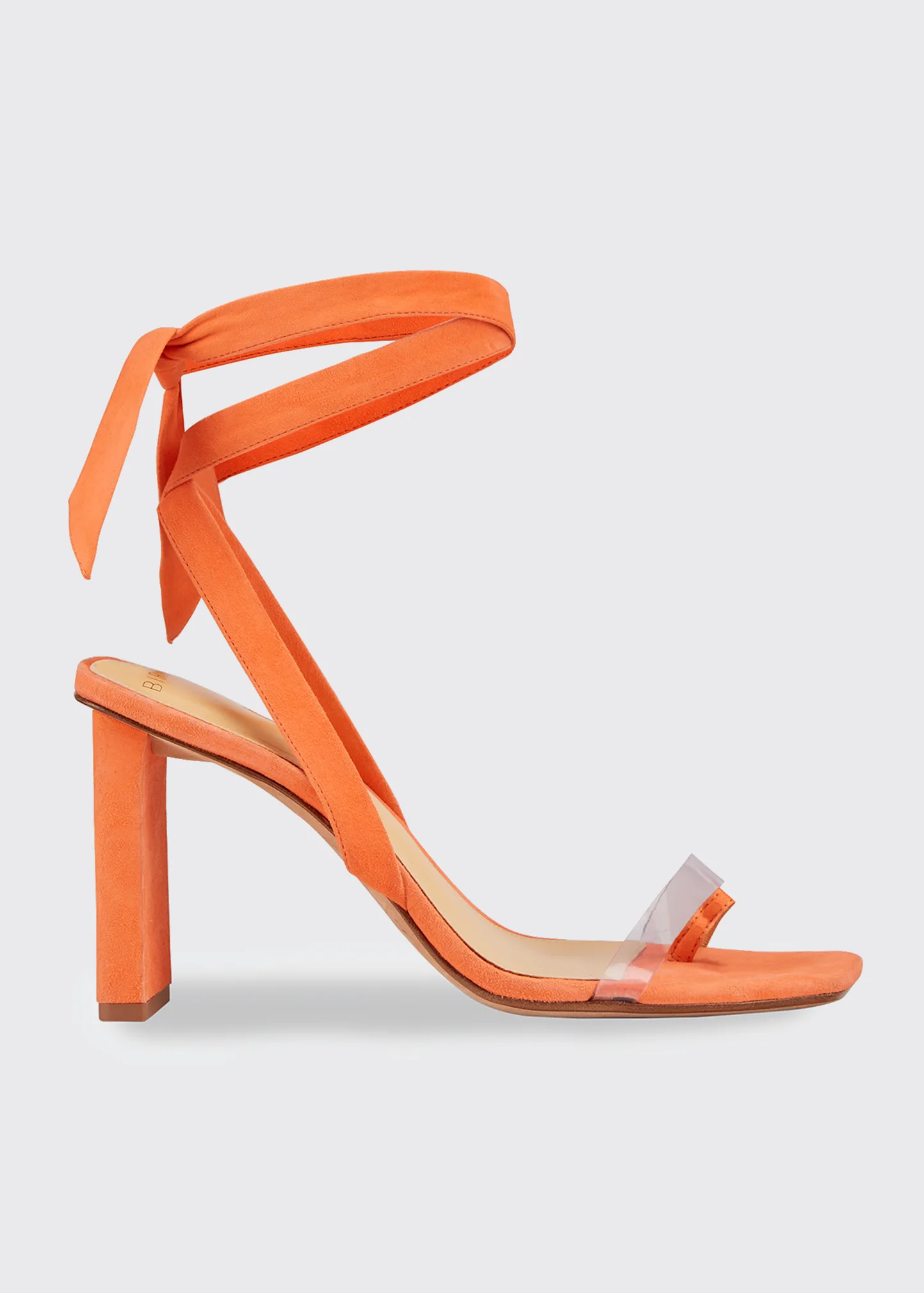 Katie Suede Ankle-Wrap Sandals