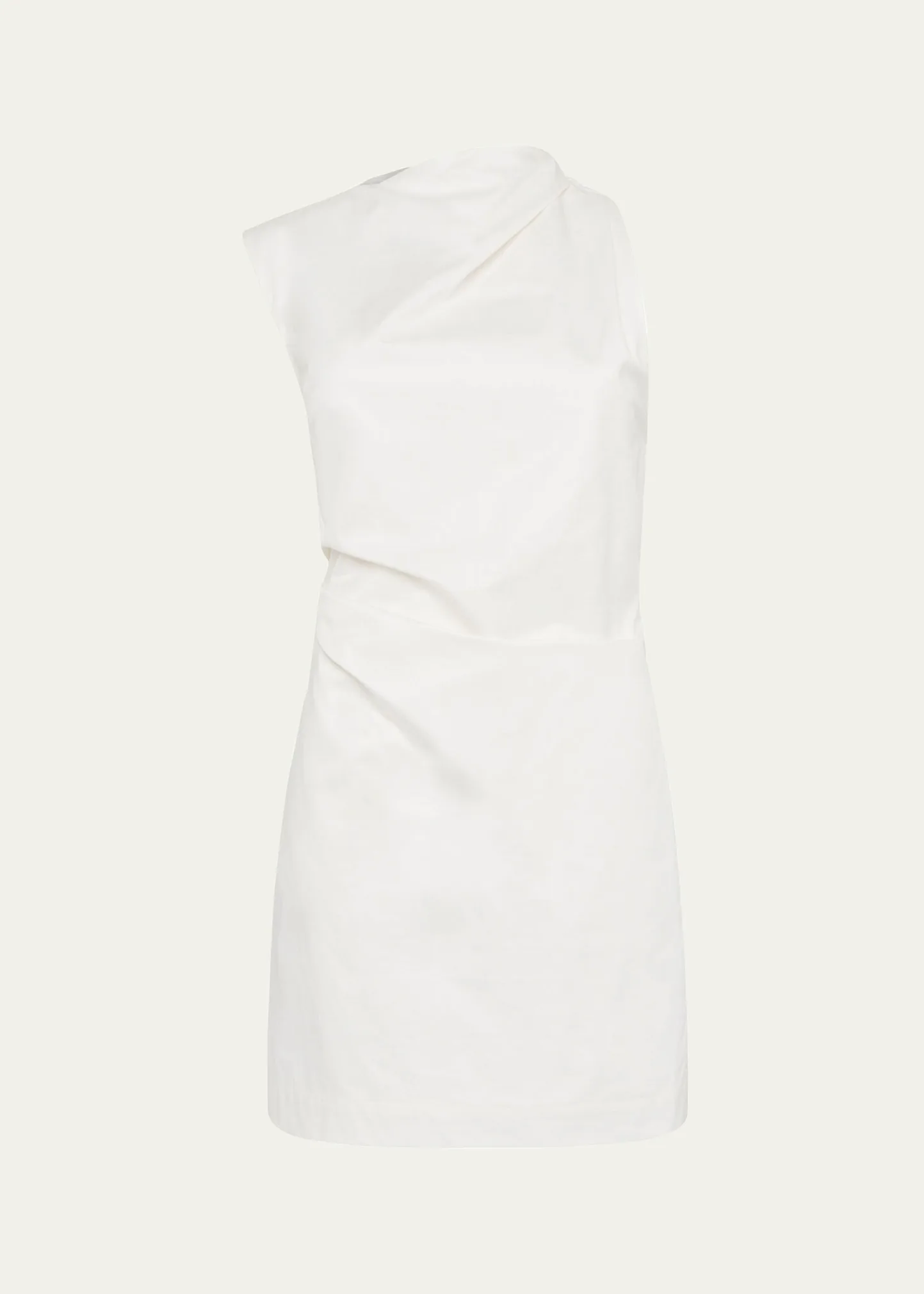 Asymmetric Sleeveless Mini Dress