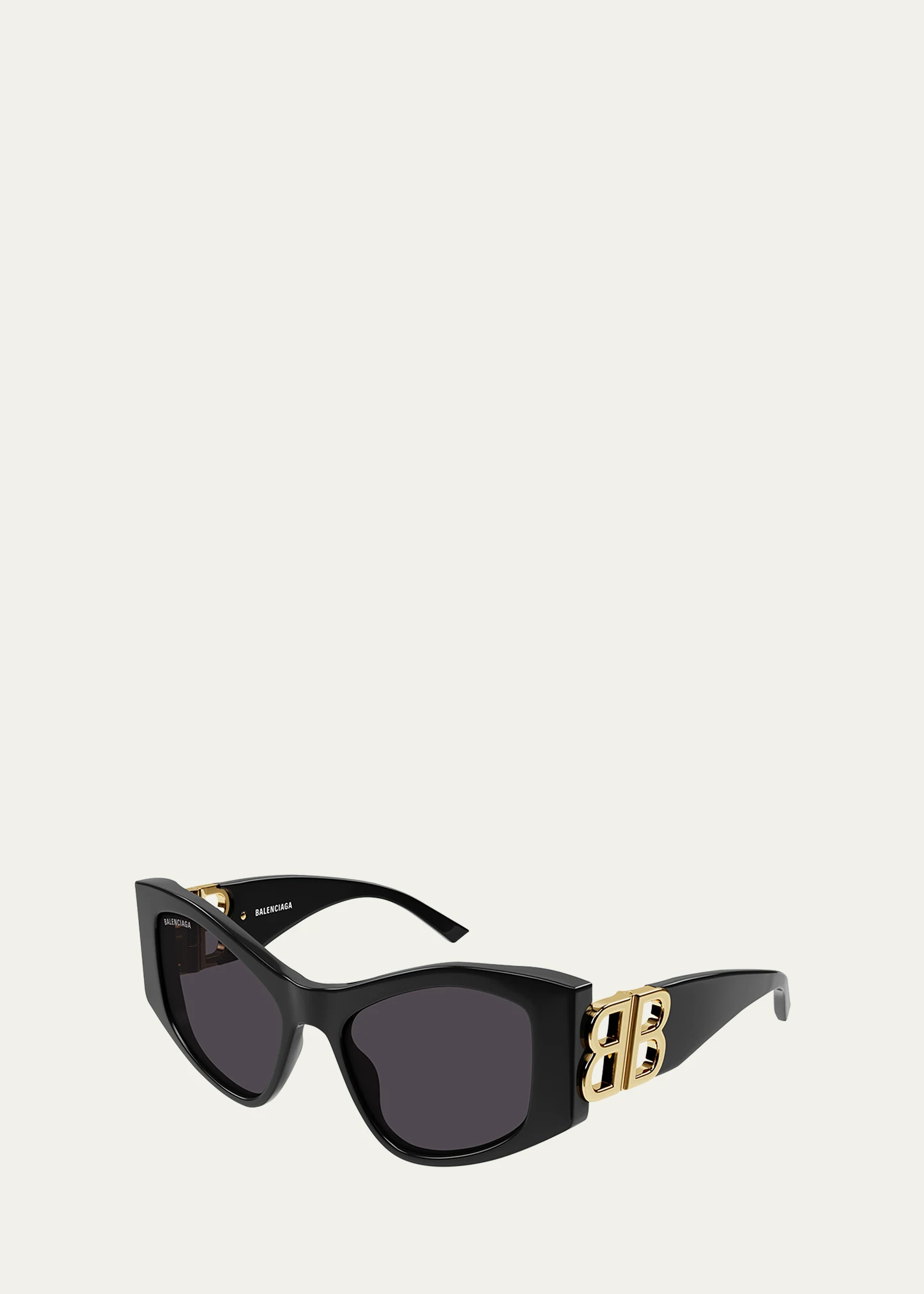 Cut-Out BB Acetate Cat-Eye Sunglasses