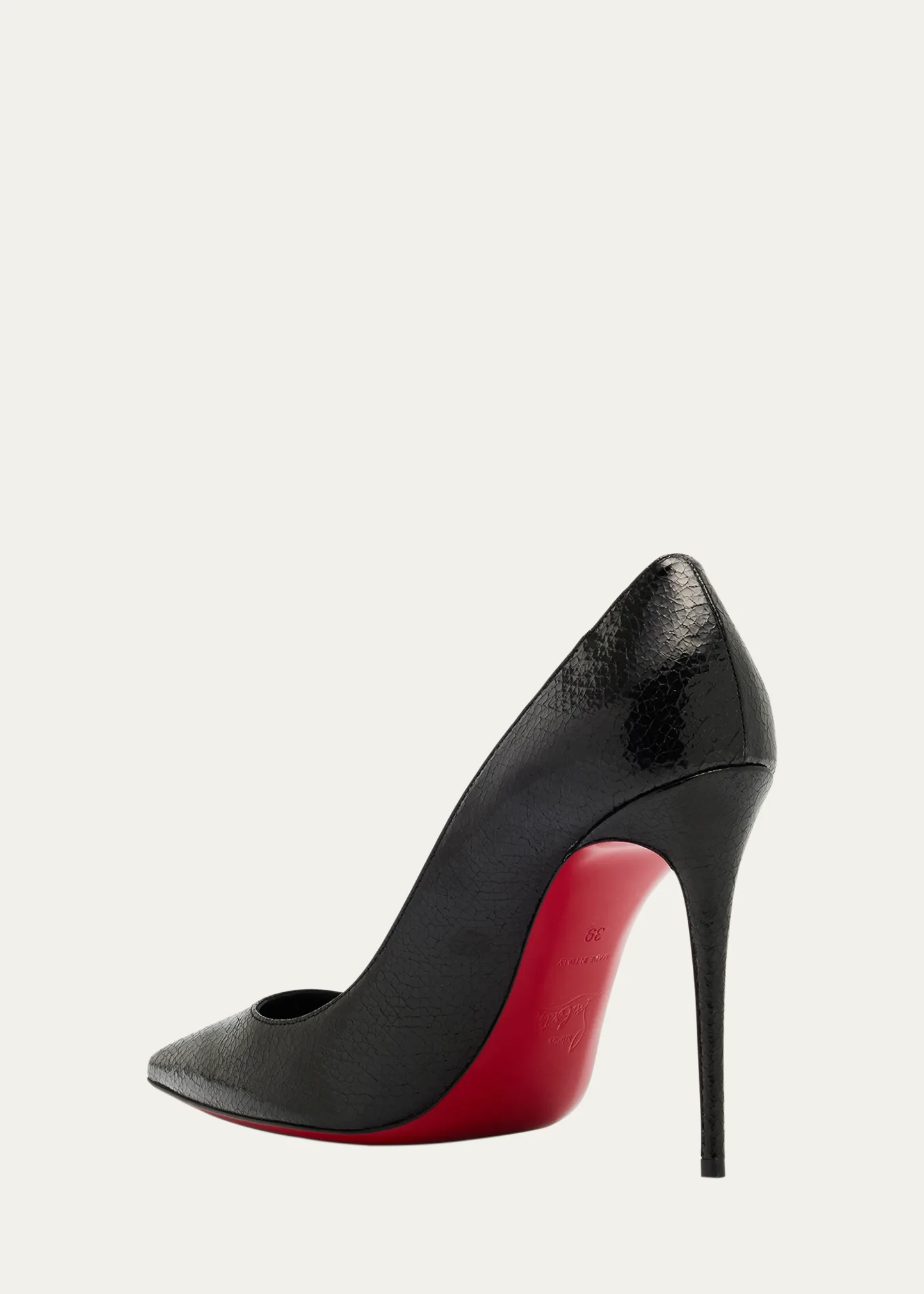 Kate Red Sole Classic Pumps, Specchio Black