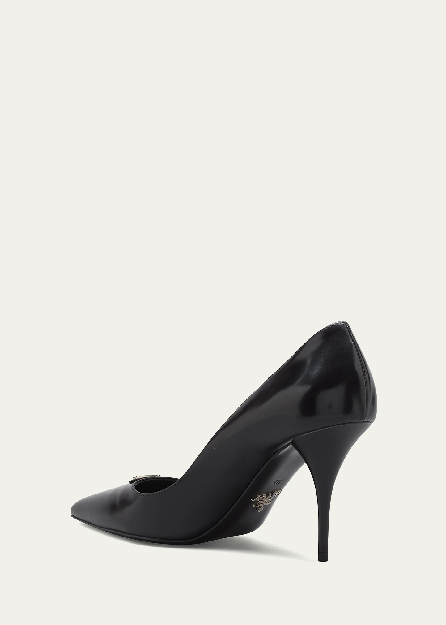 Modellerie Leather Stiletto Pumps