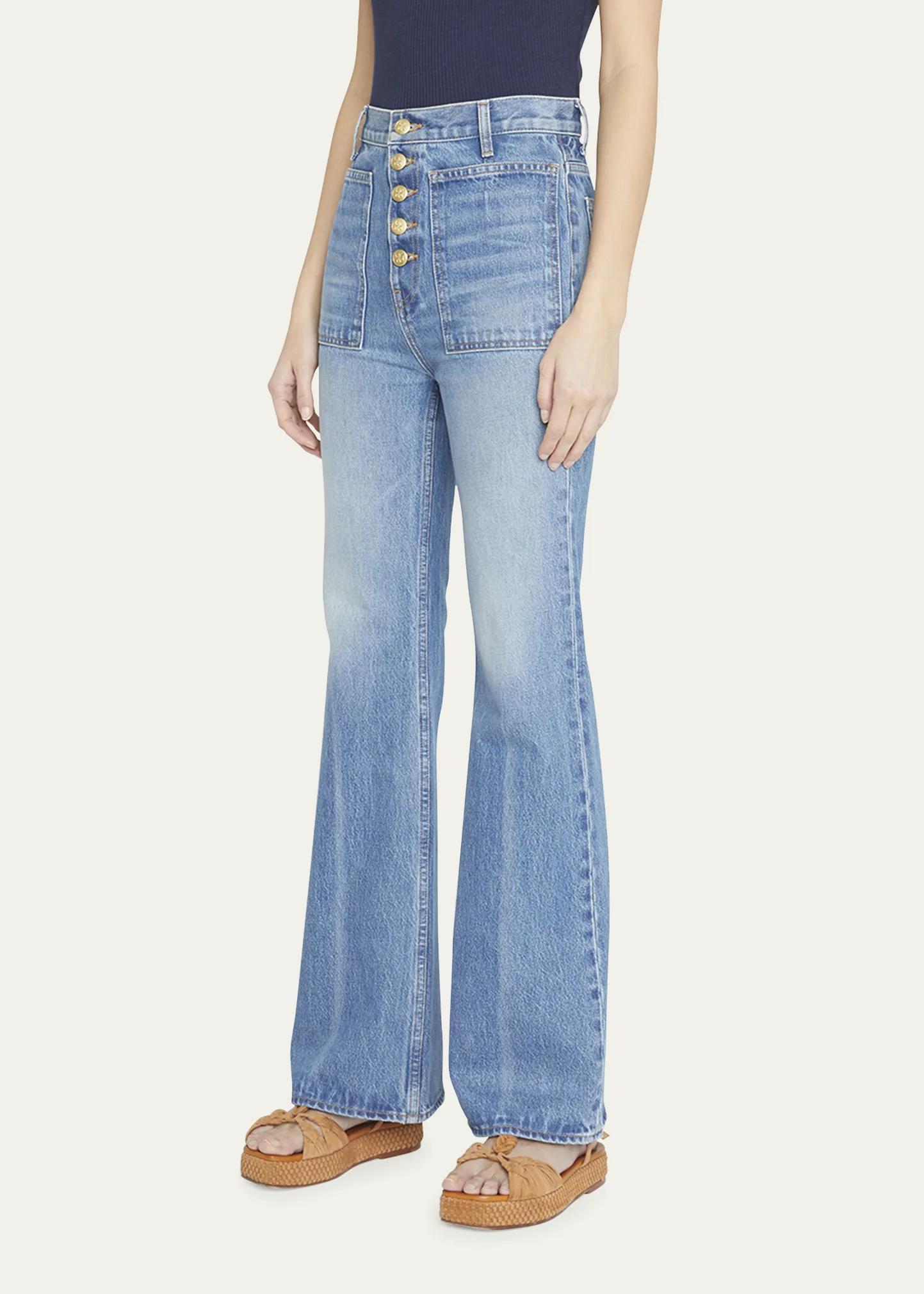 The Lou Denim Flare Jeans