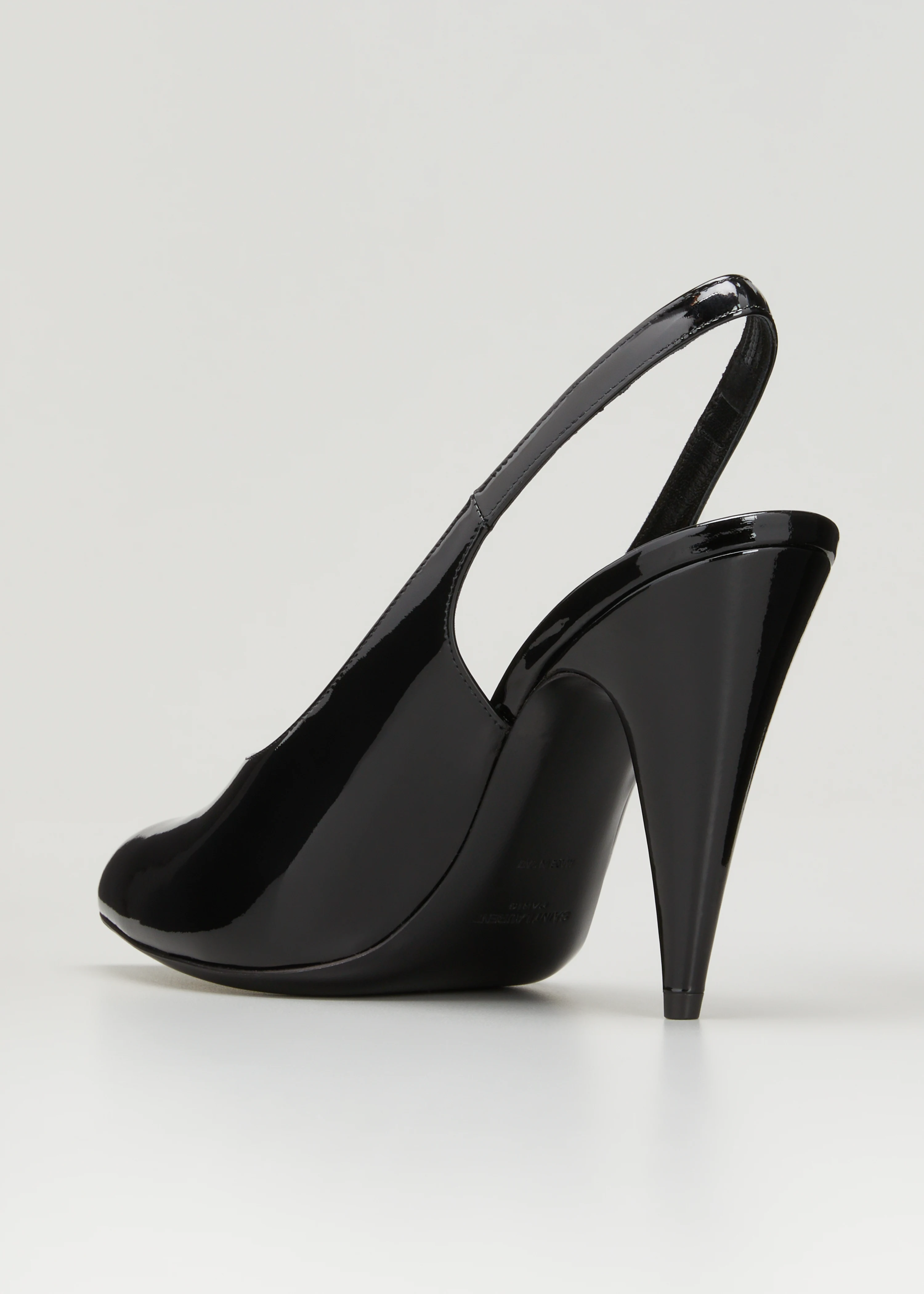 Venus 100mm Patent Slingback High-Heel Pumps