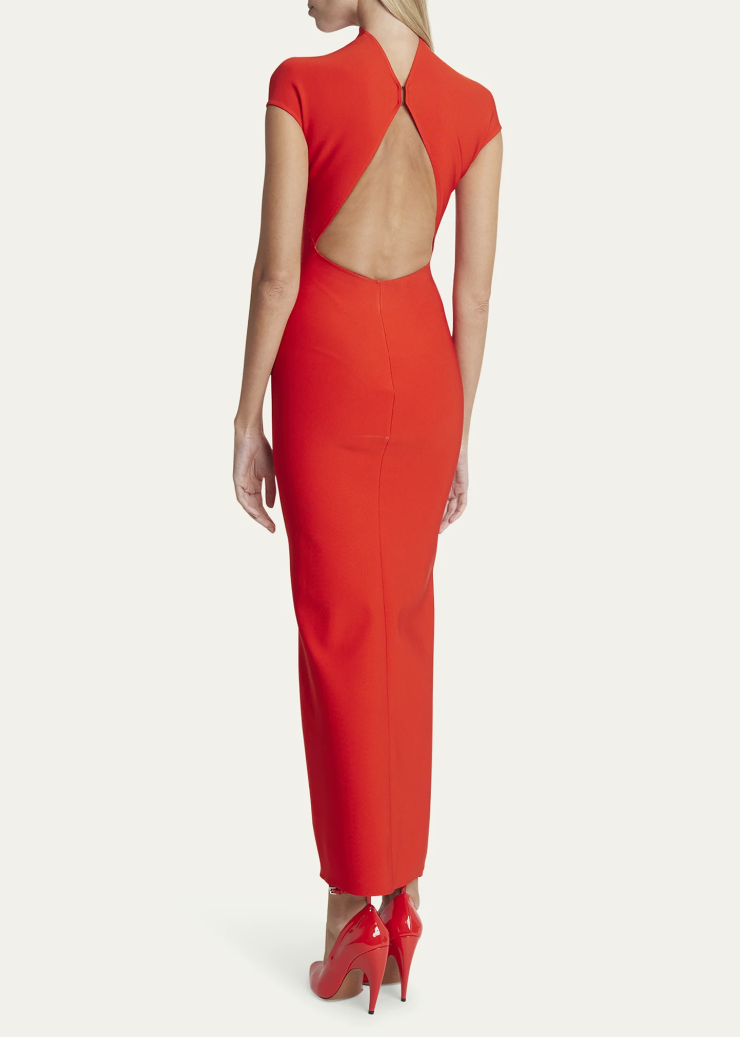 Sculpting Jersey Corset Midi Dress