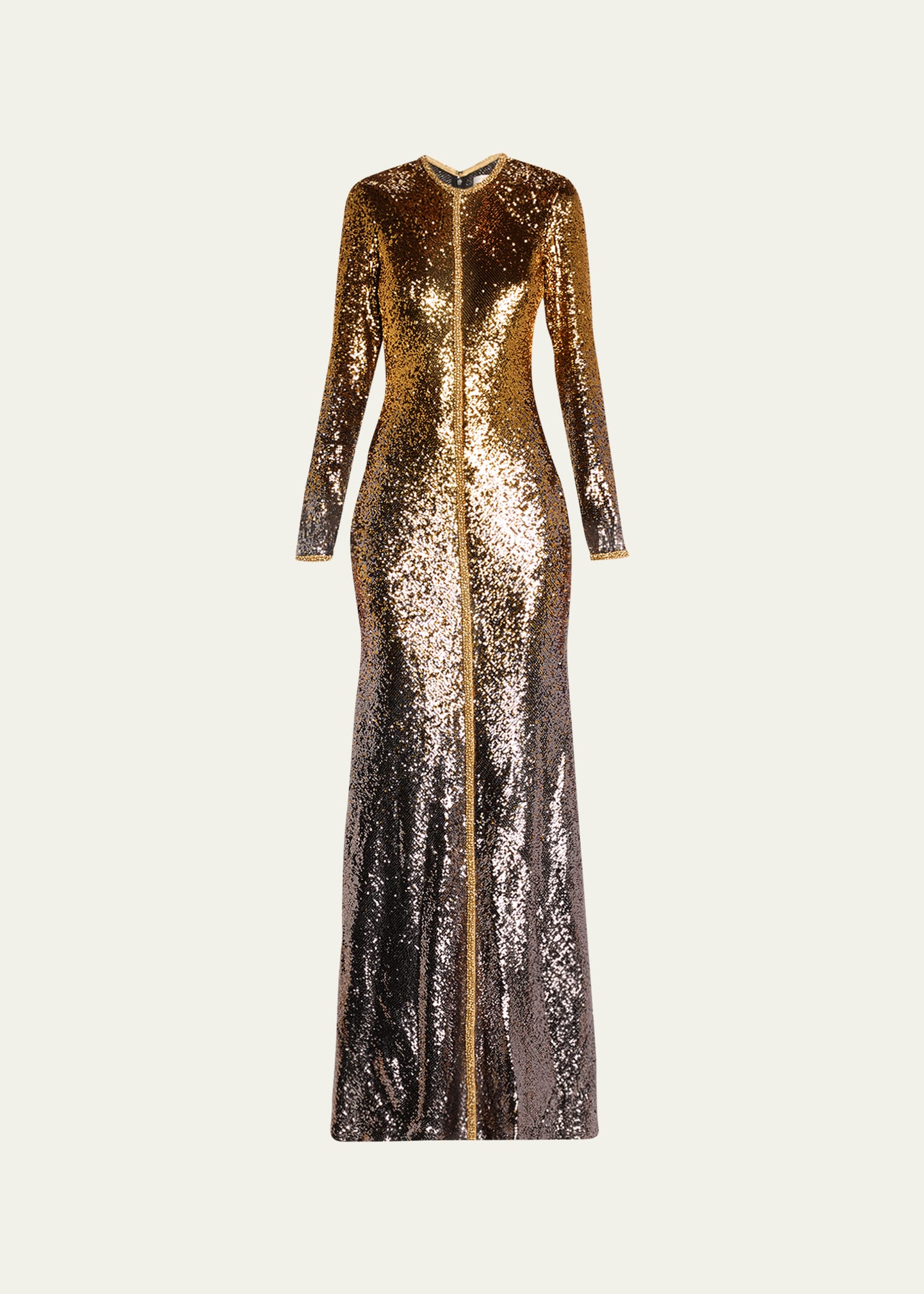 Ombre Sequin Gown