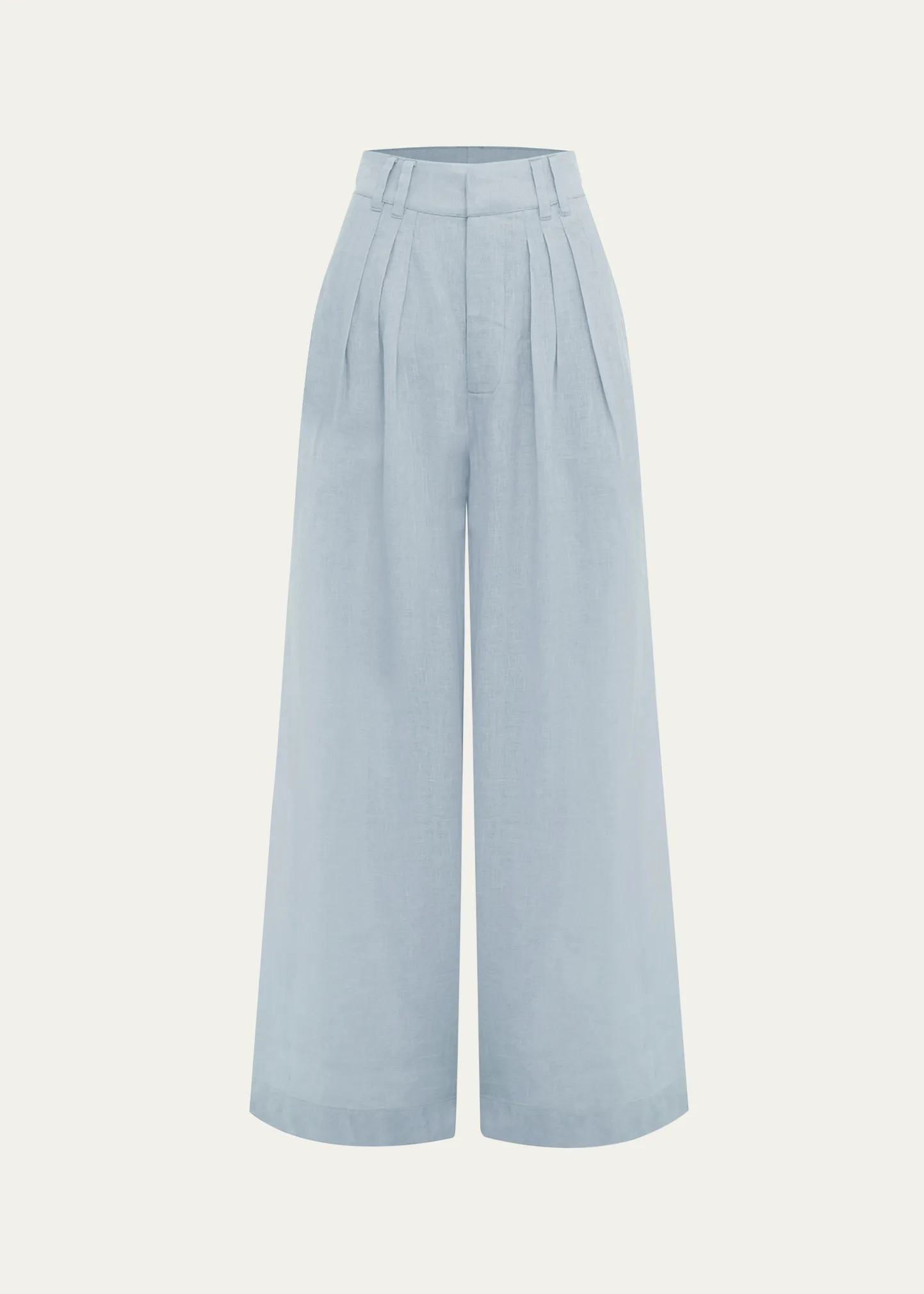 Parker Wide-Leg Linen Trousers