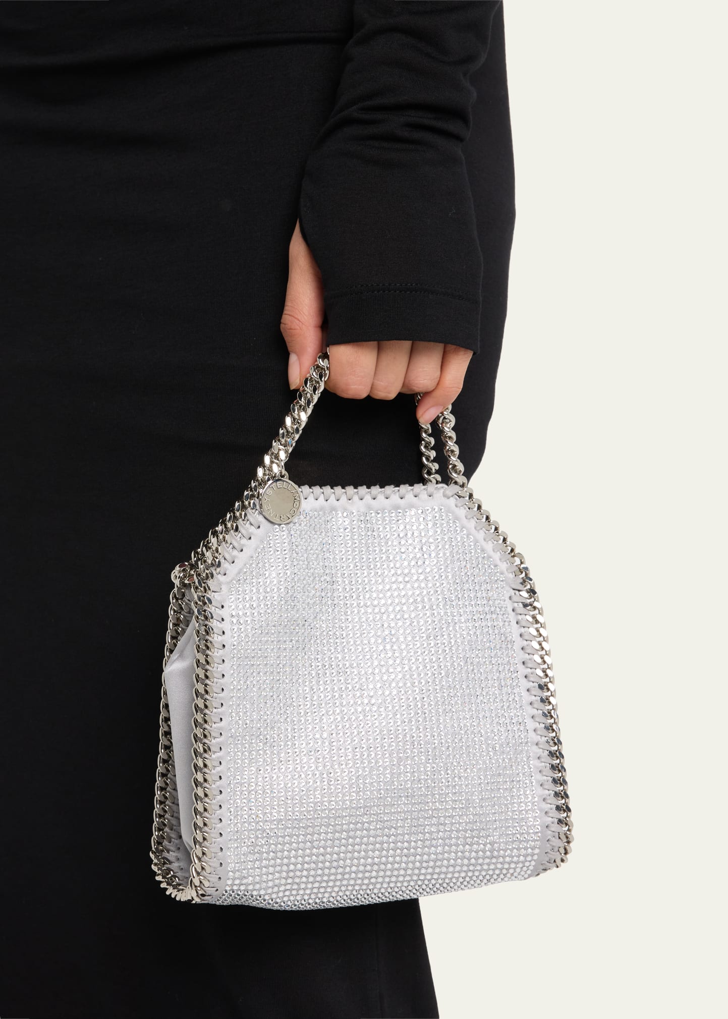 Falabella Tiny Eco Crystal Tote Bag