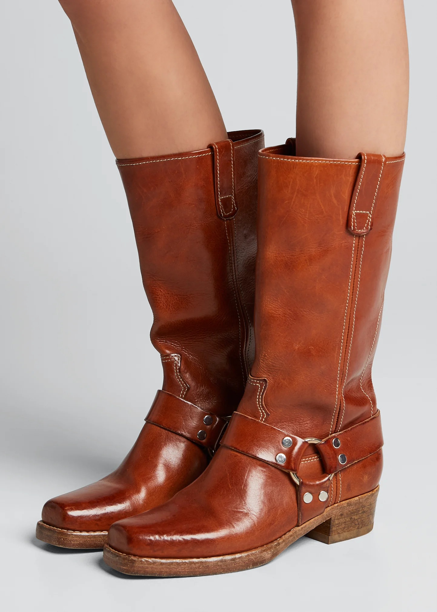 Calvary Harness Tall Boots