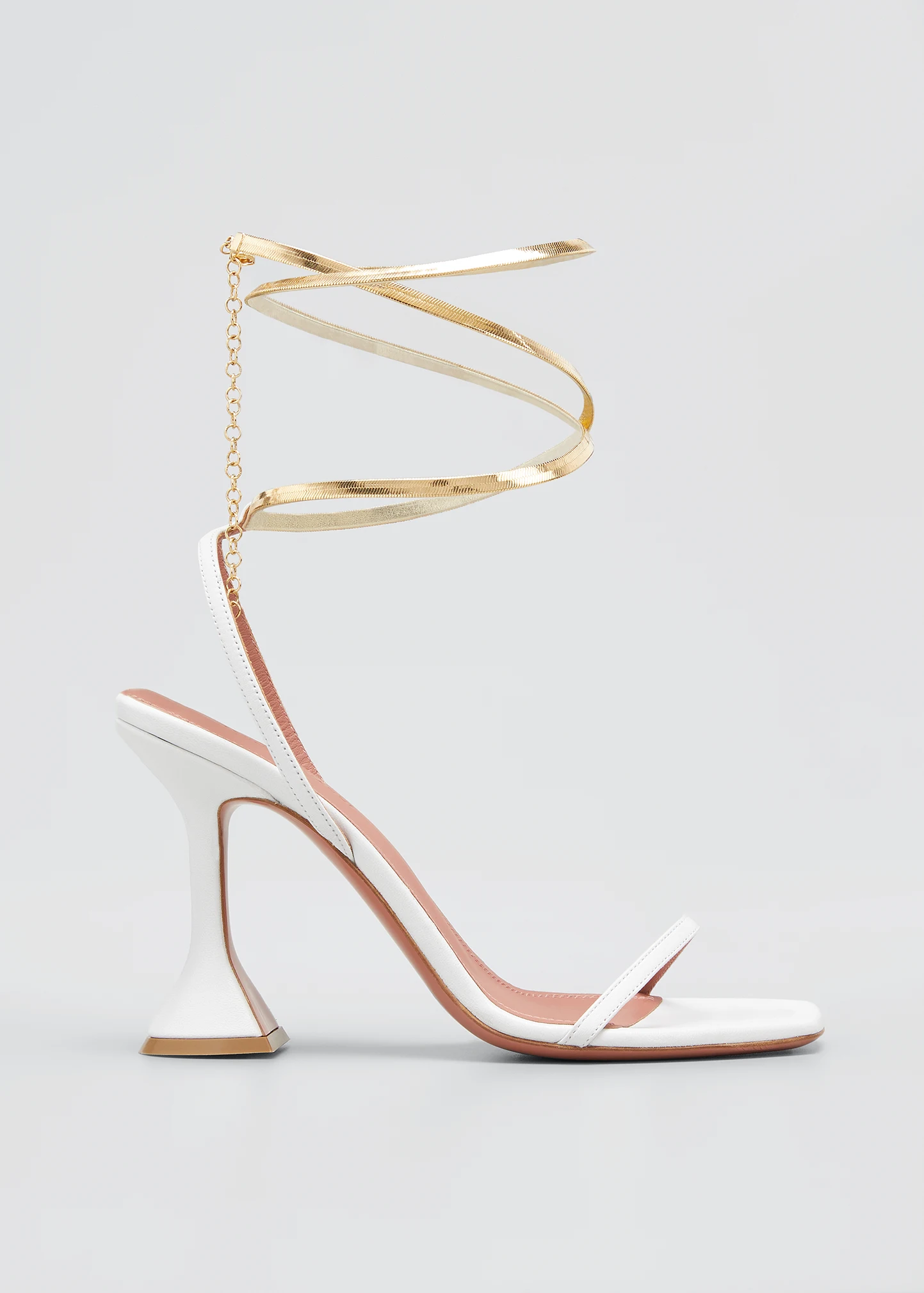 Henson Ankle-Wrap Pedestal Sandals