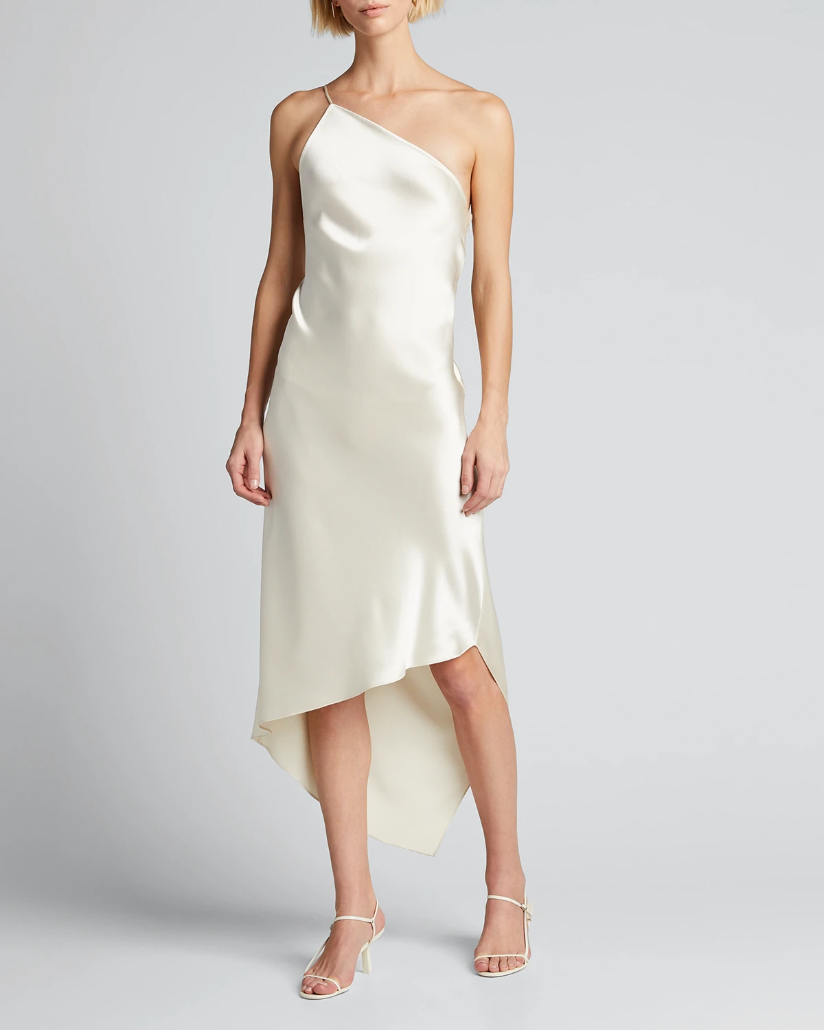 Guinevere Asymmetric One-Strap Dress