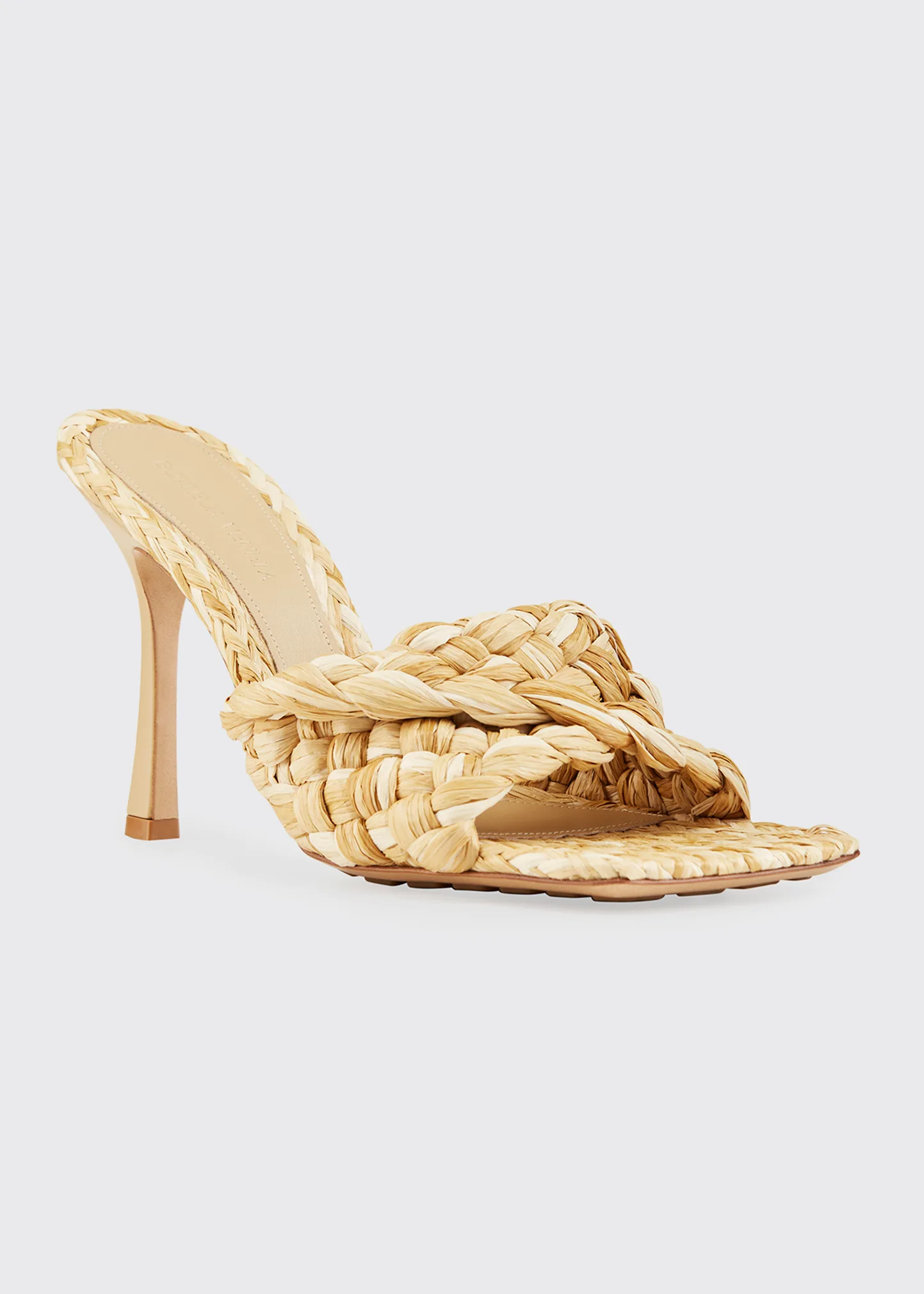 Raffia Stretch Sandals