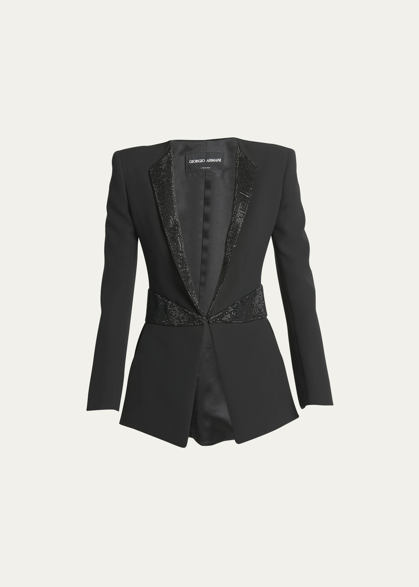 Embellished Tuxedo Jacket