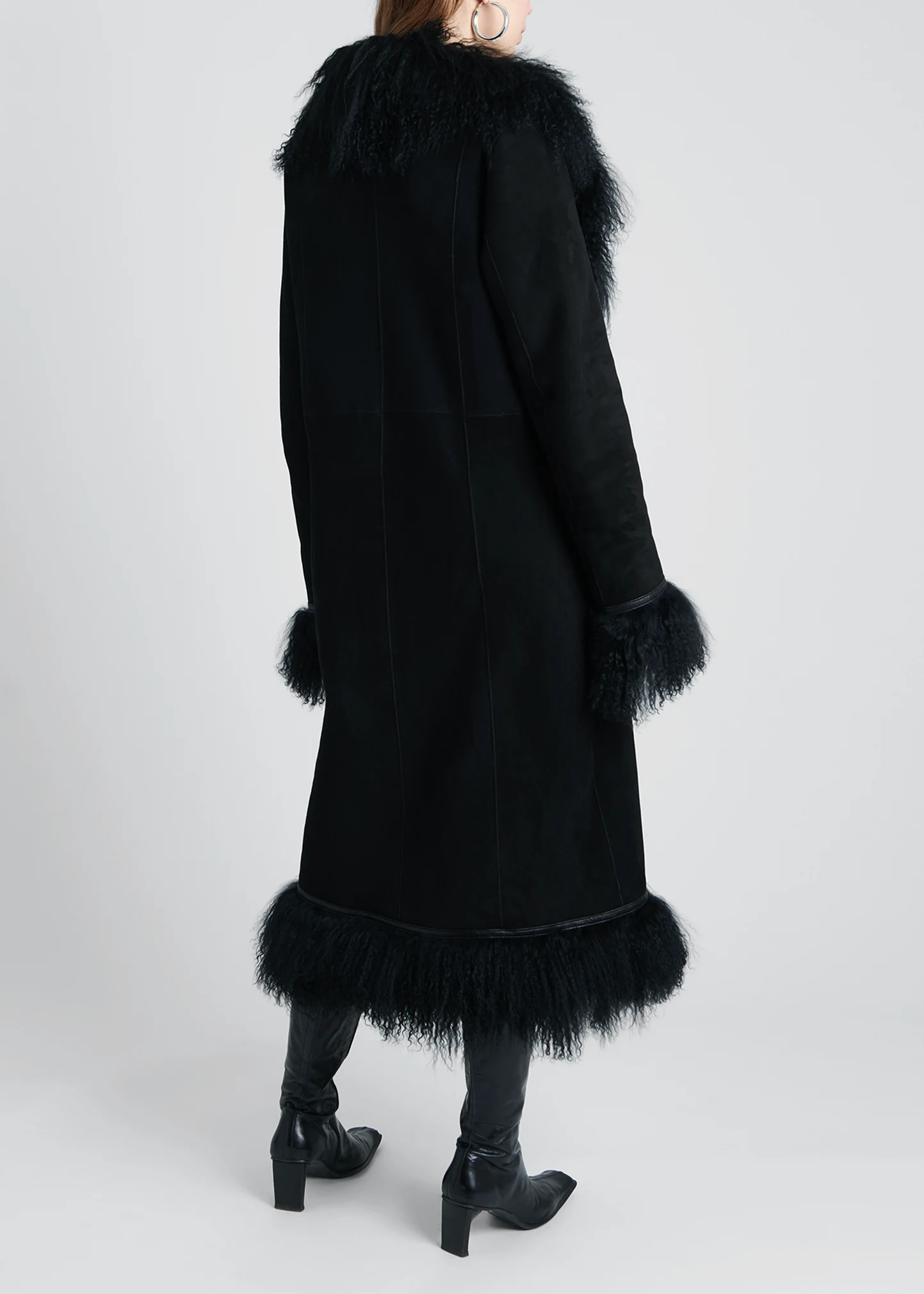 Bonnie Lamb Shearling Long Coat