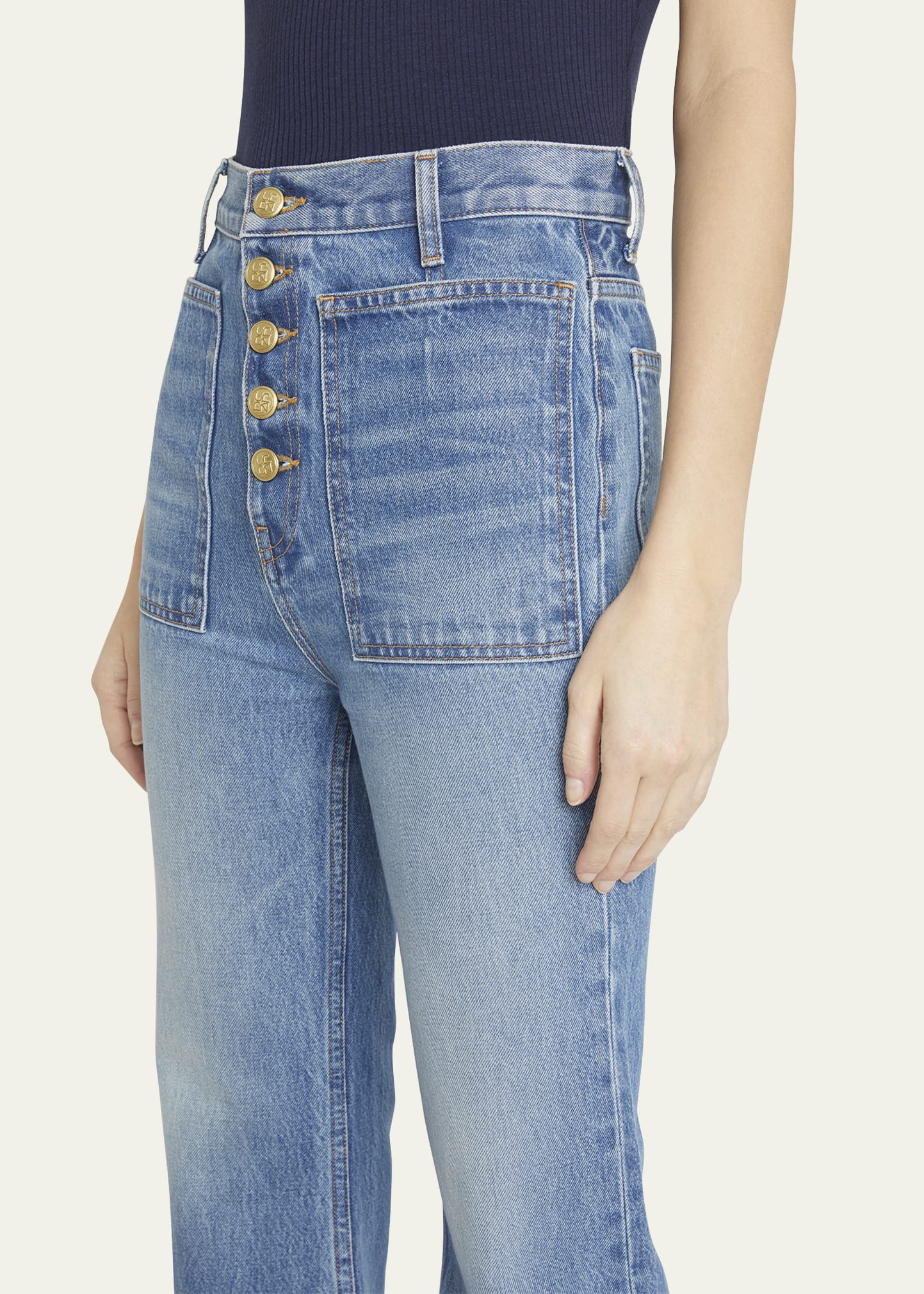 The Lou Denim Flare Jeans