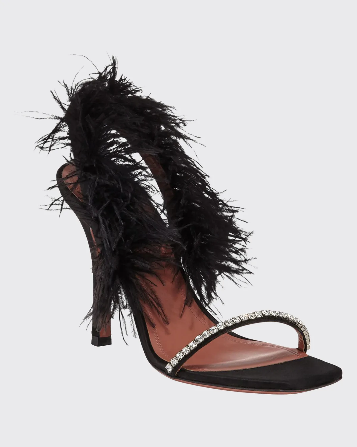 Adwoa Sandal with Feather Trim