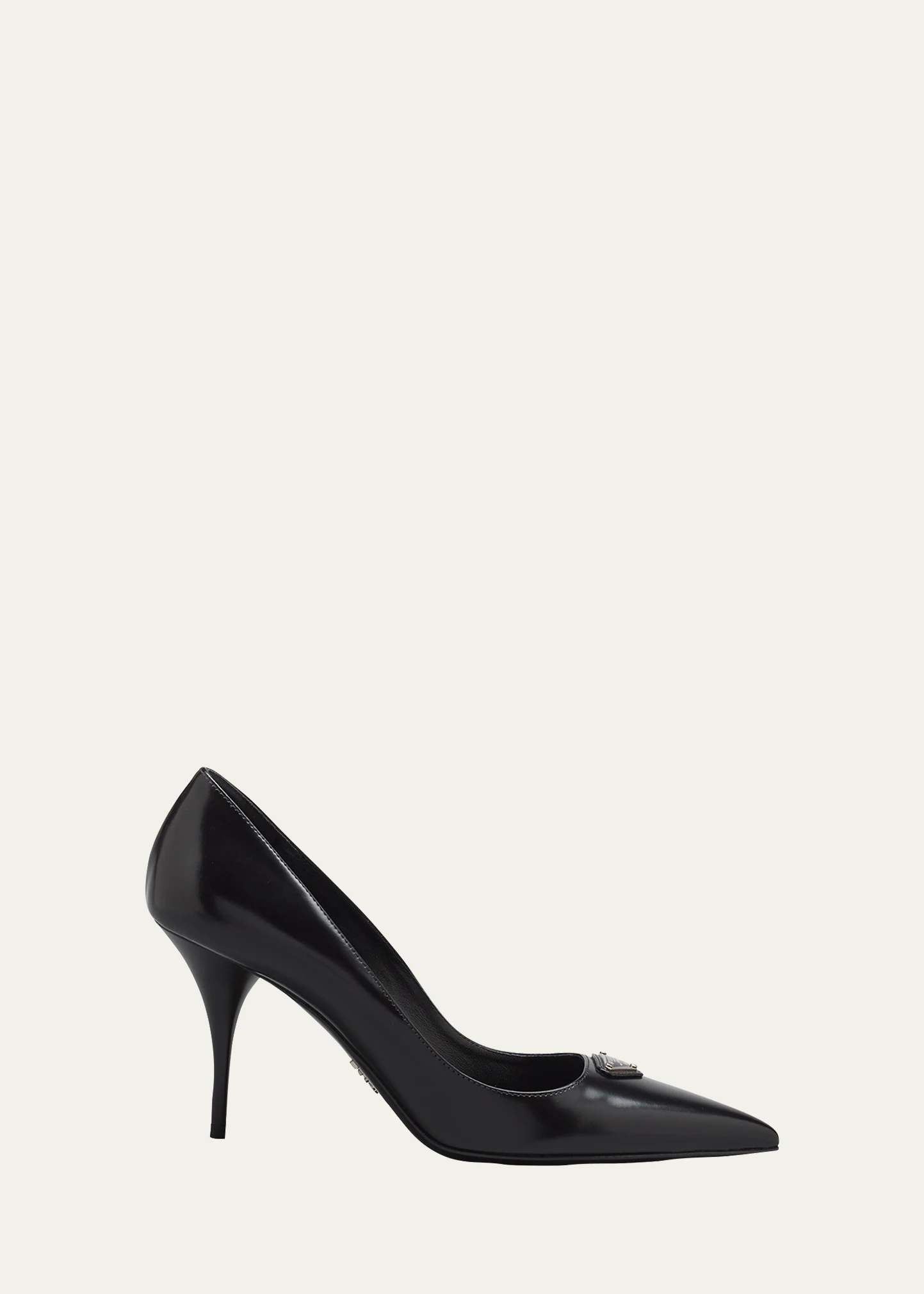 Modellerie Leather Stiletto Pumps