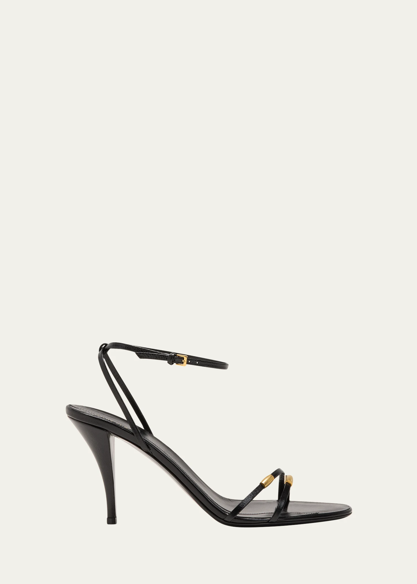 Cleo Bijoux Strappy Leather Sandals