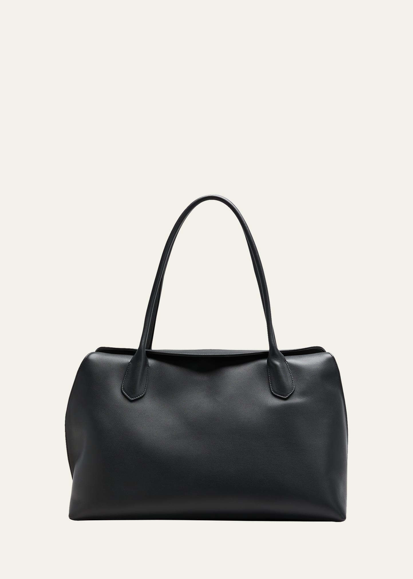 Gabriel Fold-Over Tote Bag in Leather