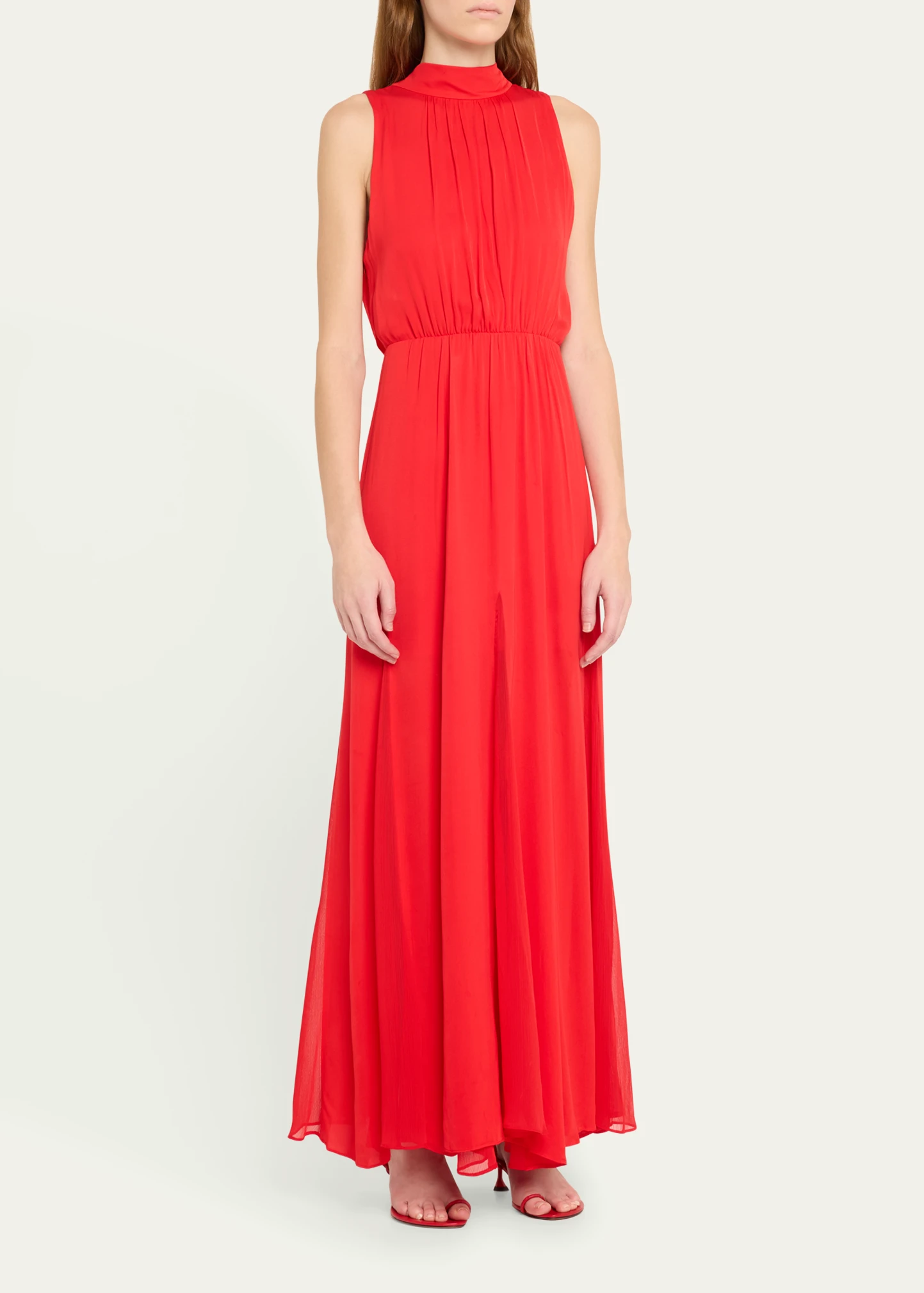 Dita Cowl Back Godet Maxi Dress