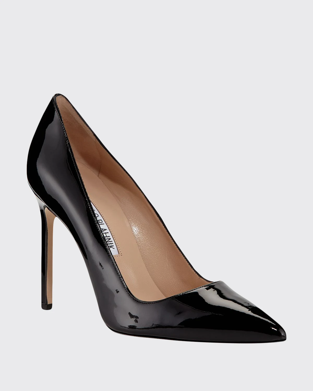 BB Patent 105mm Pointed-Toe Pump