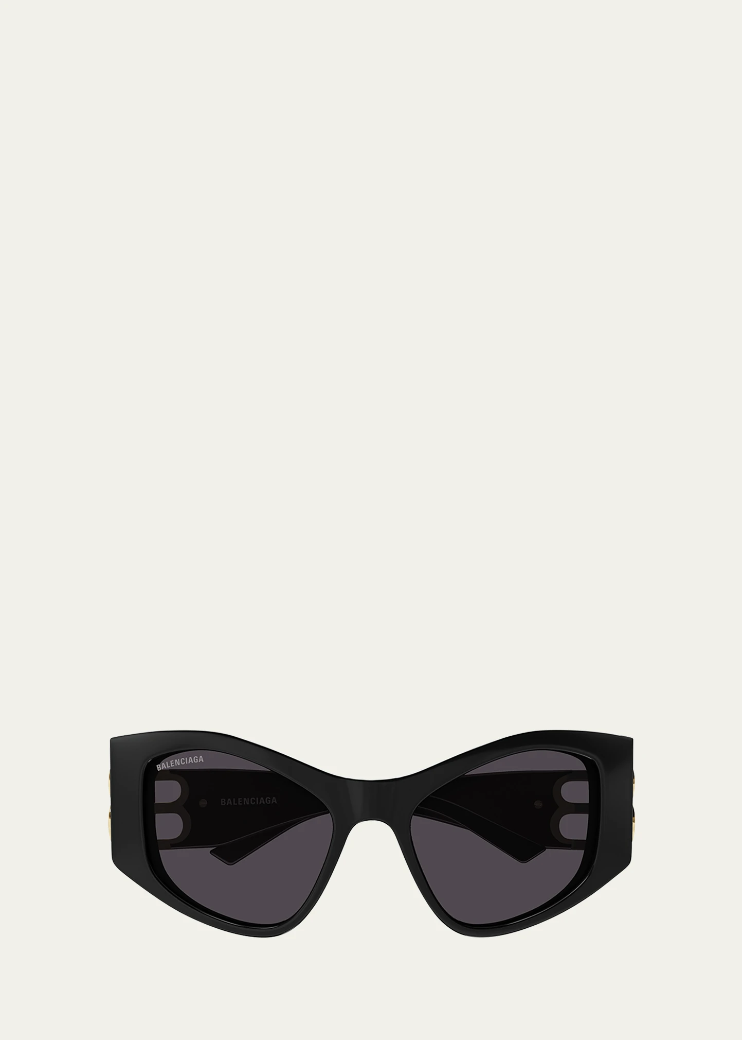 Cut-Out BB Acetate Cat-Eye Sunglasses