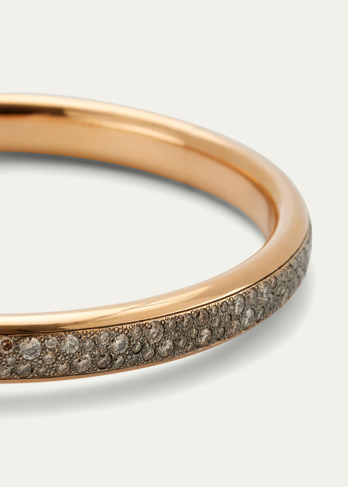 Iconica Full Brown Diamond Bangle