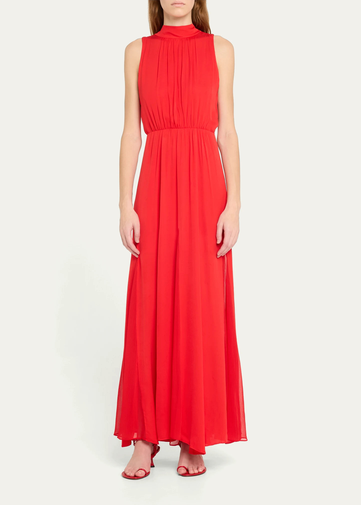 Dita Cowl Back Godet Maxi Dress