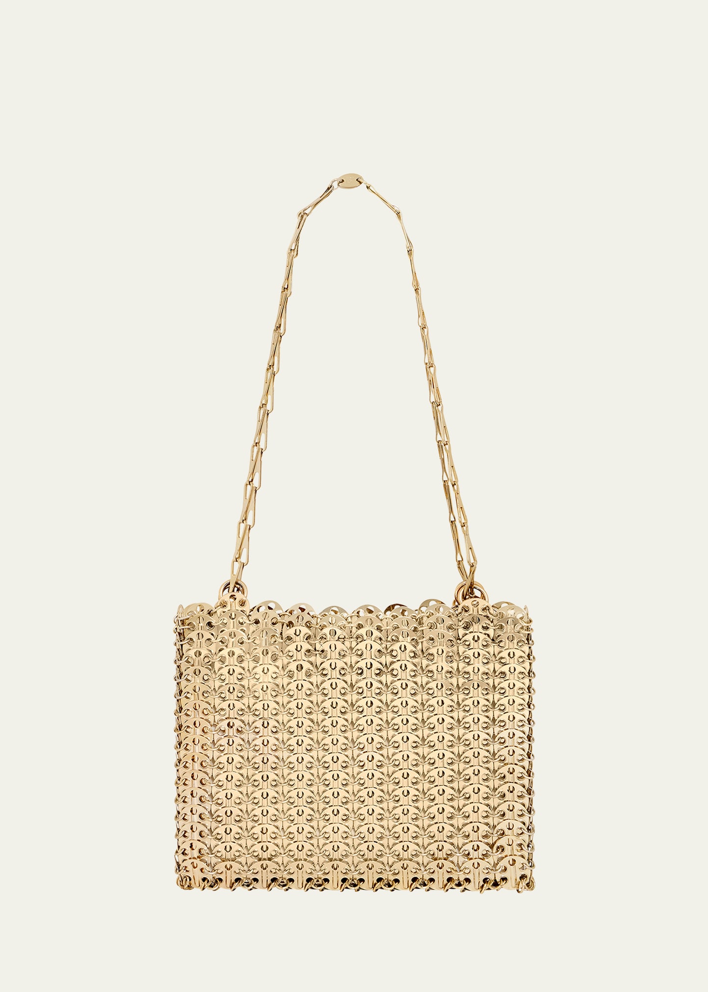 1969 Allover Disc Brass Shoulder Bag