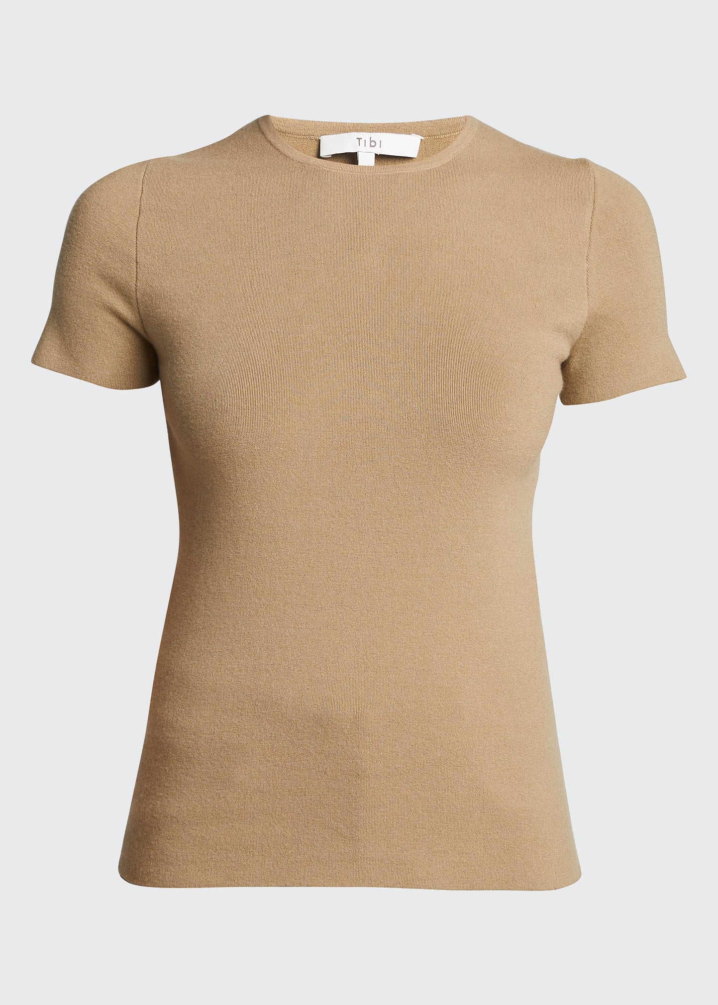 Kate Compact Stretch Cashmere Mini Tee