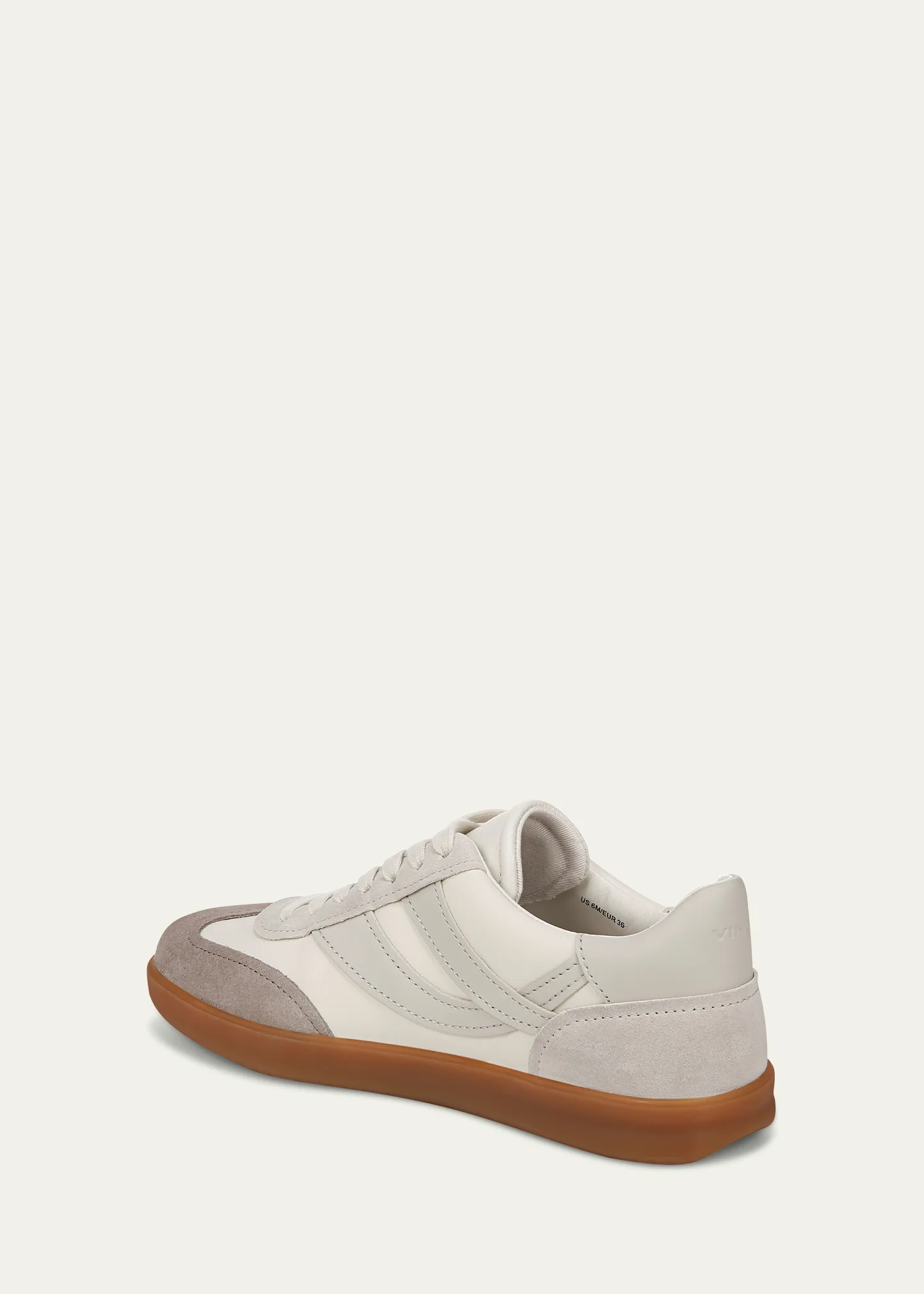 Oasis Mixed Leather Retro Sneakers