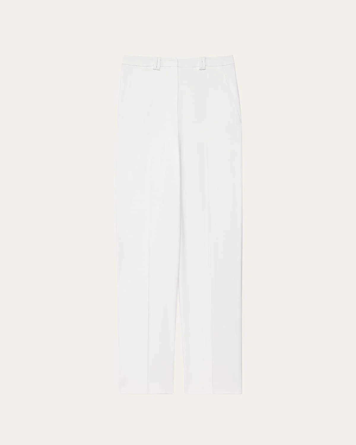 Wide-Leg Fluid Trousers