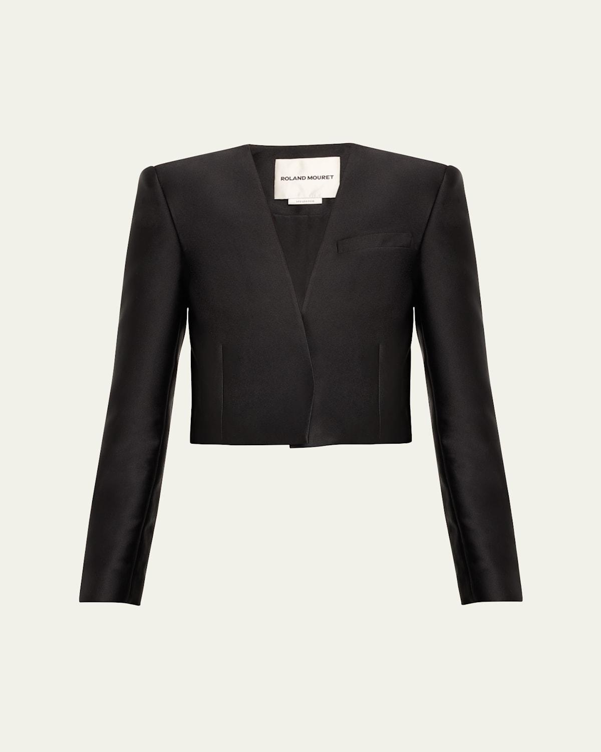 Cropped Taffeta Jacket