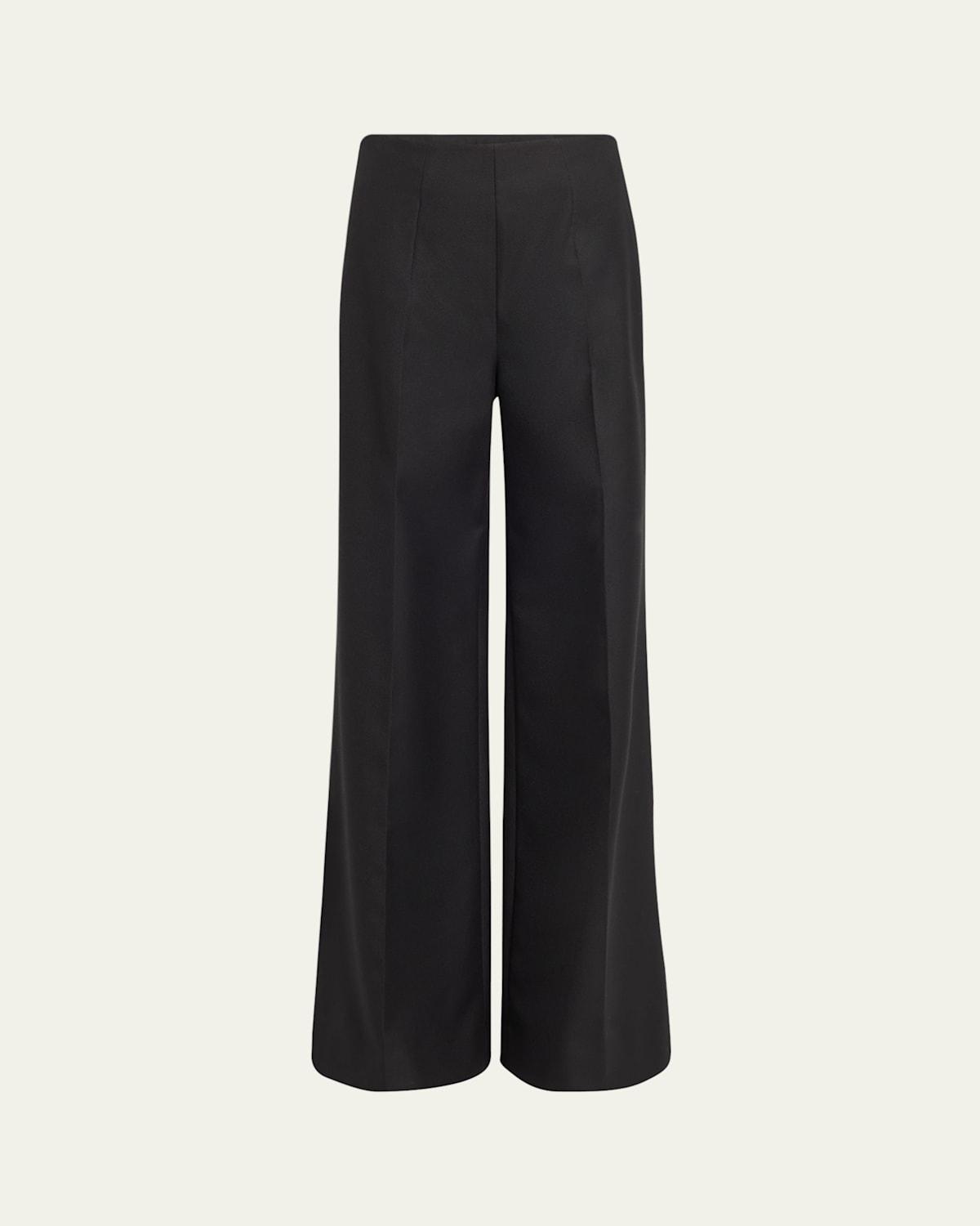 Walli Wide-Leg Wool-Blend Trousers