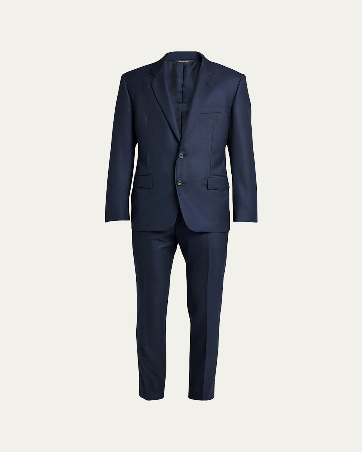 Men's Modern-Fit Wool Two-Button Suit