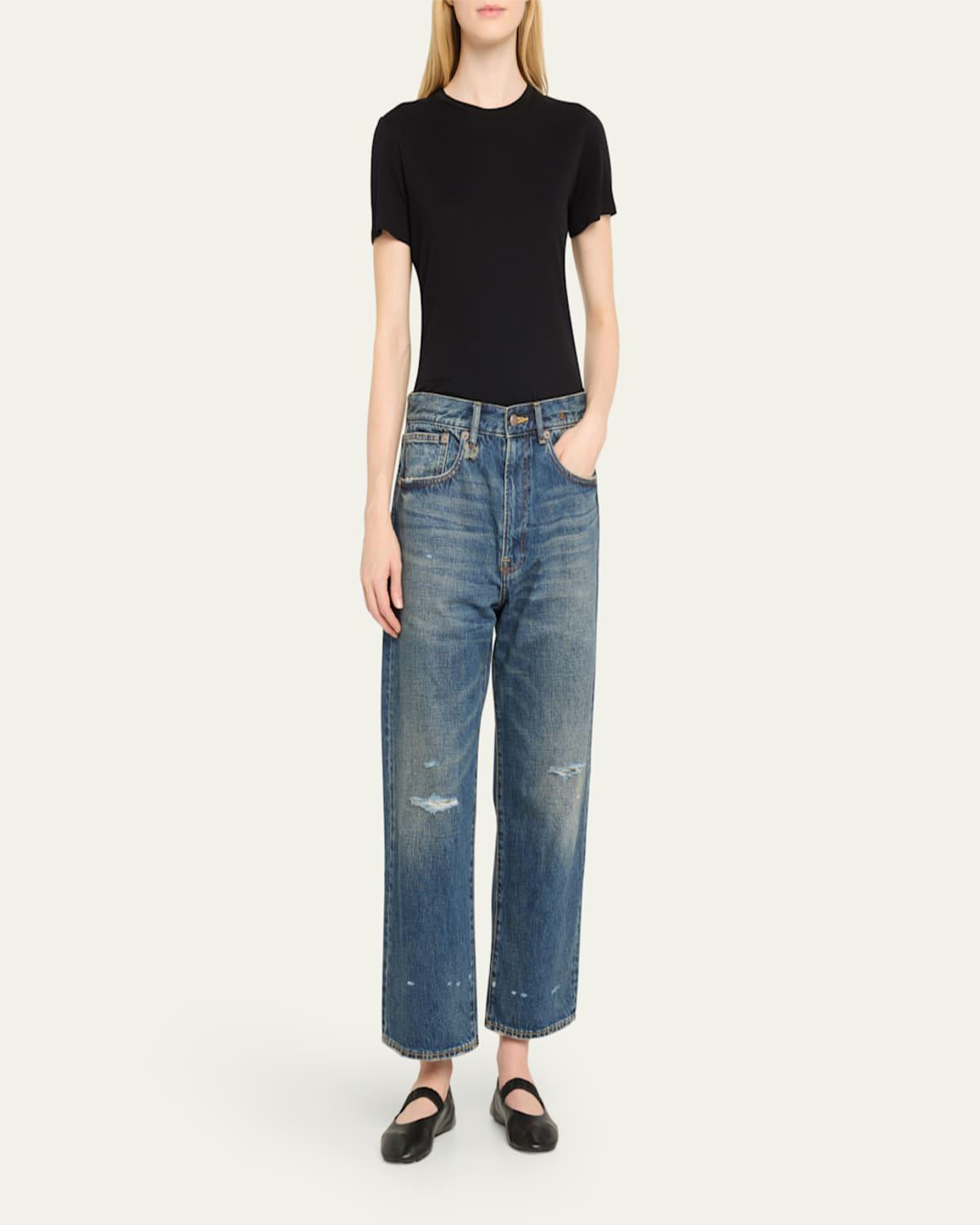 X-Boyfriend Cropped Jeans