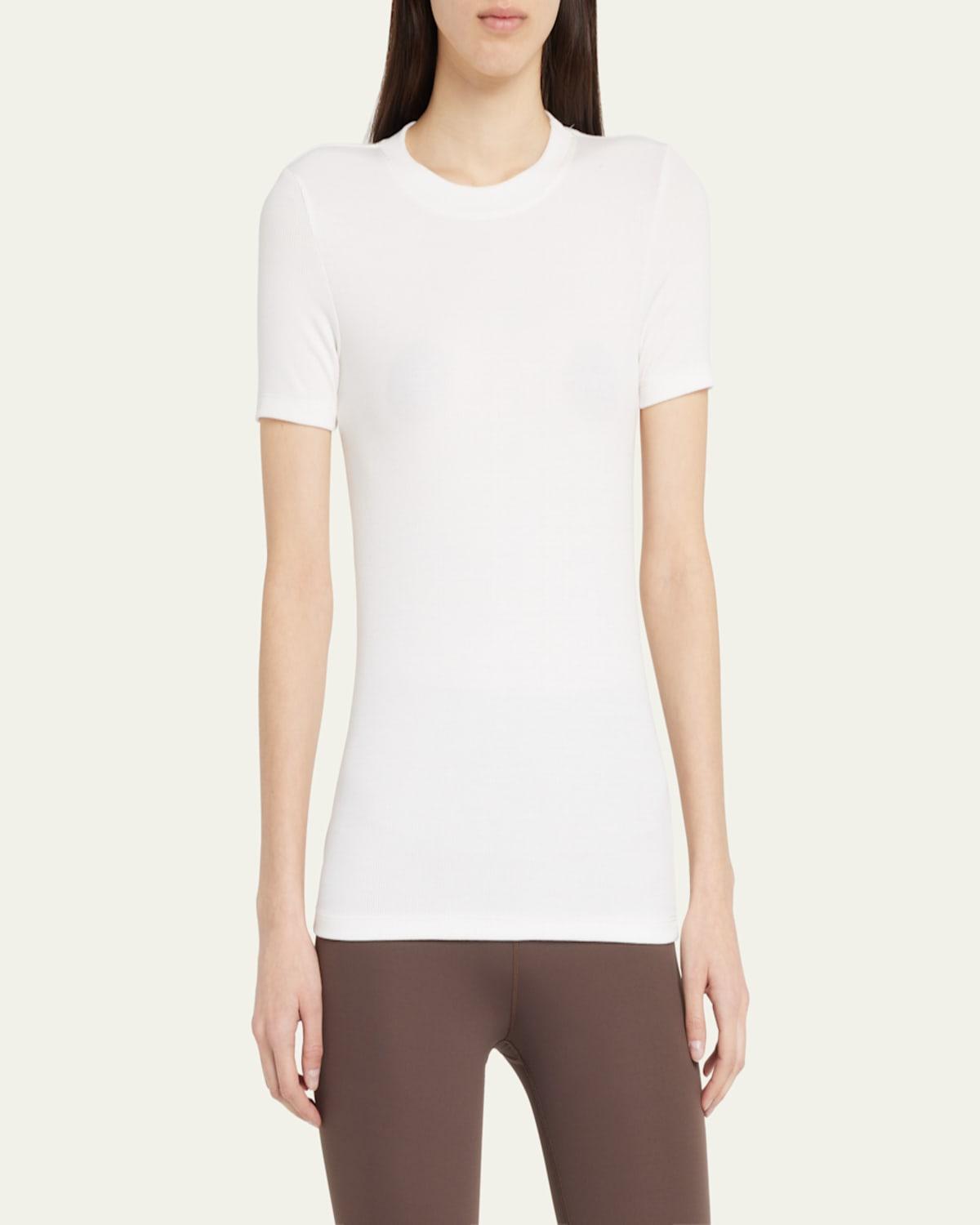 Louis Rib-Knit Short-Sleeve T-Shirt