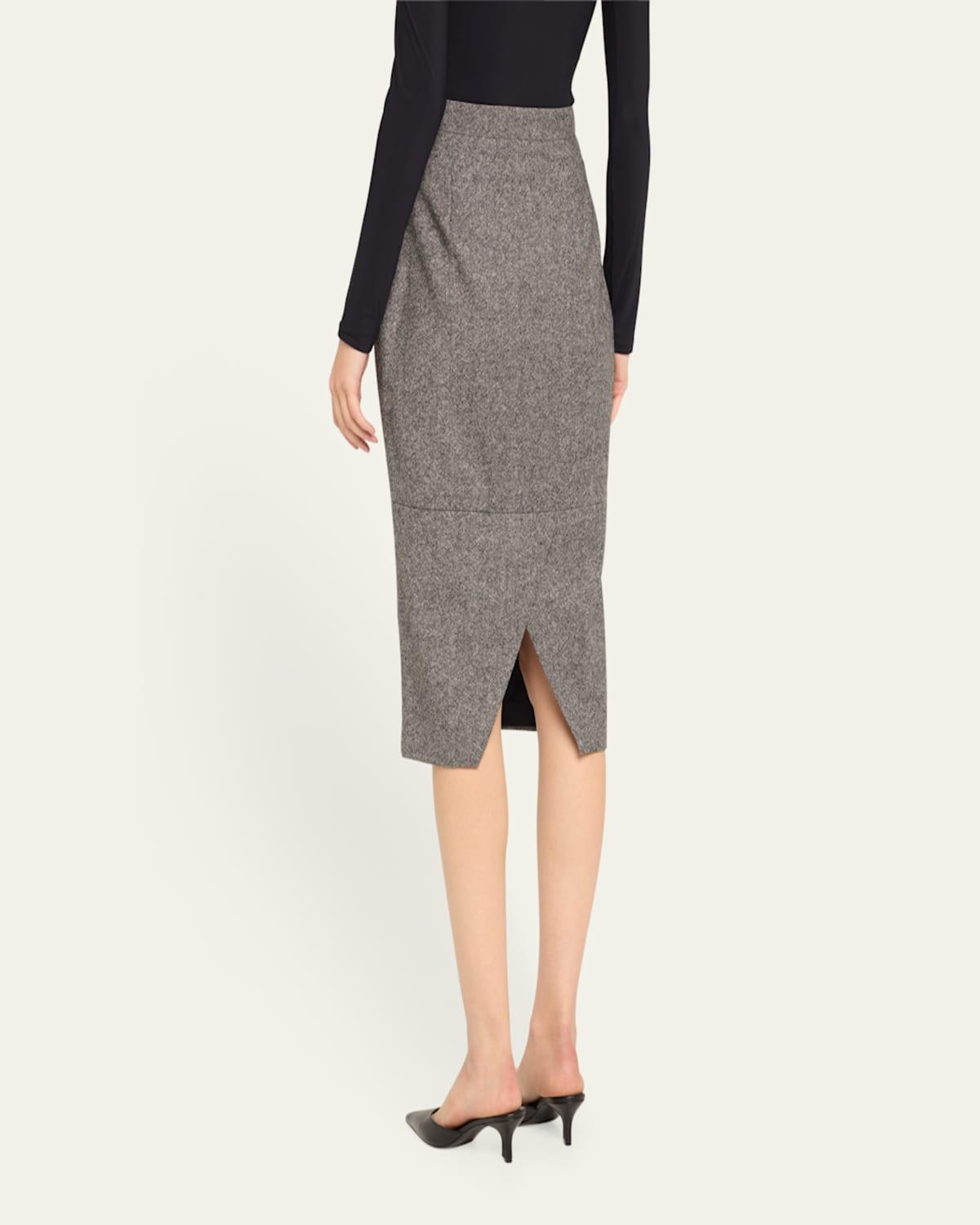 Ursula Wool Pencil Skirt